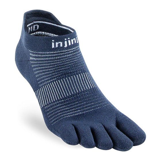Injinji Performance Run Lightweight No Show Navy