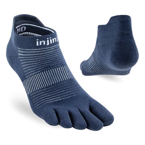 Injinji Performance Run Lightweight No Show Navy - Image 2