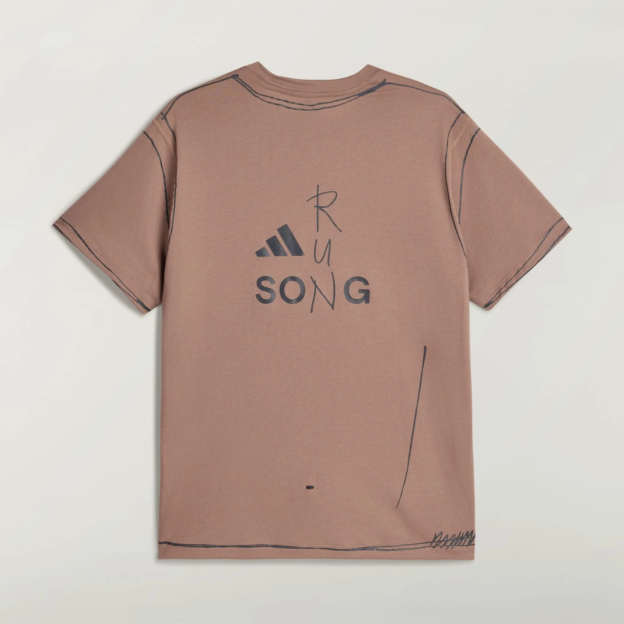 Adidas Adi365 SFTM Running UniteFit T-Shirt Trace Brown - Image 2