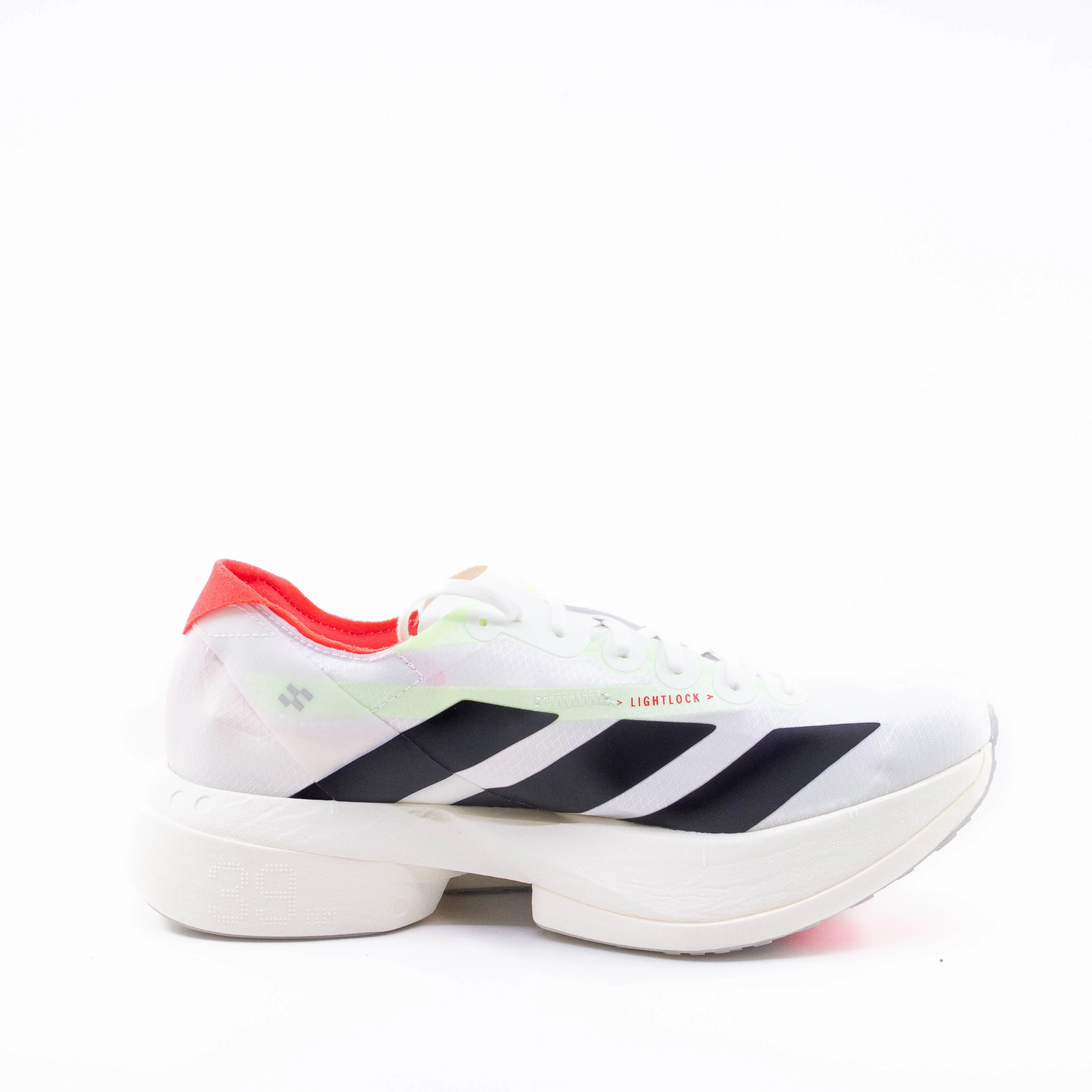 Adidas Adizero Adios Pro 4 (B Standard) Womens Cloud White/Core Black/Silver Metallic - Image 4