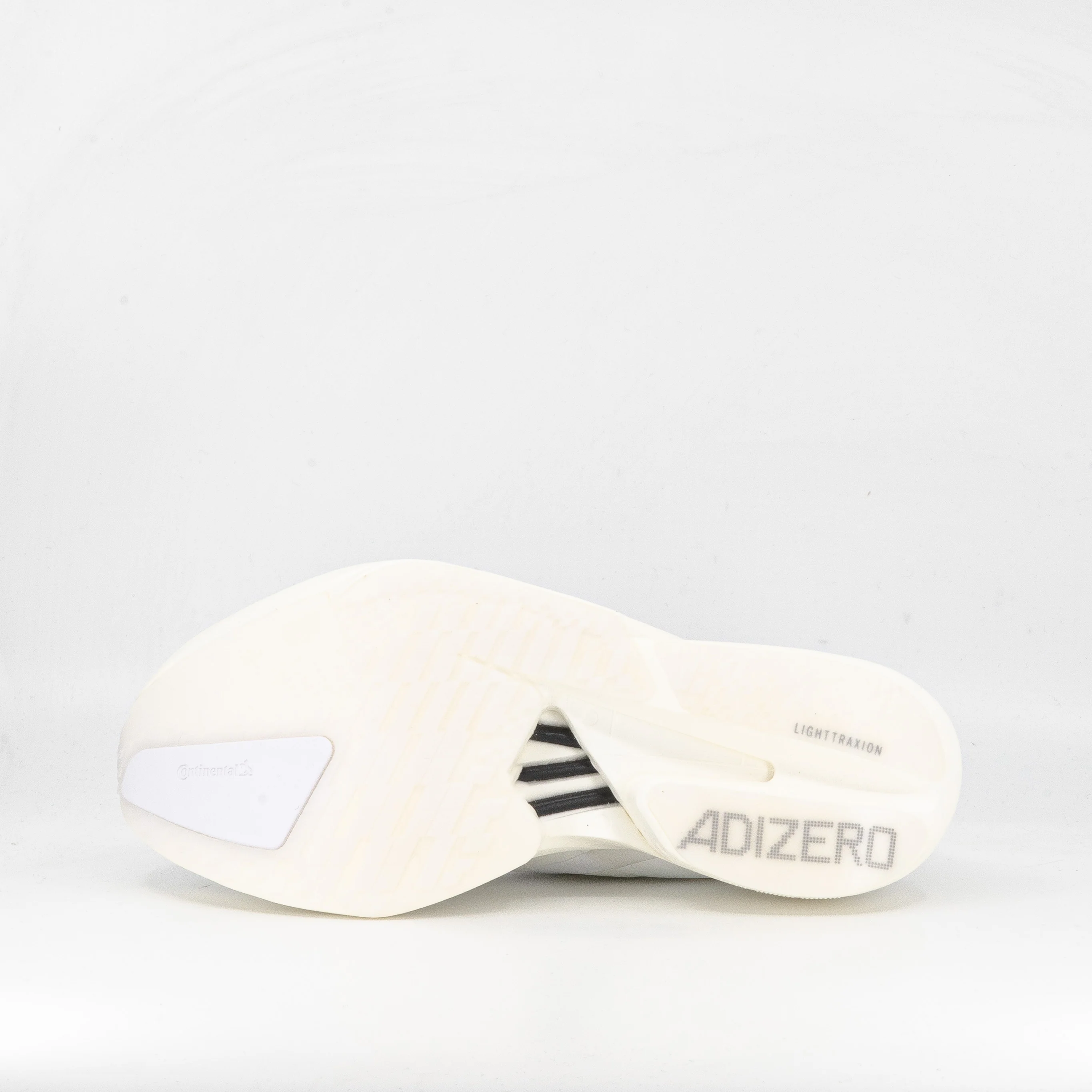 Adidas Adizero Adios Pro 4 (B Standard) Womens Cloud White/Zero Metallic/Crystal White - Image 4