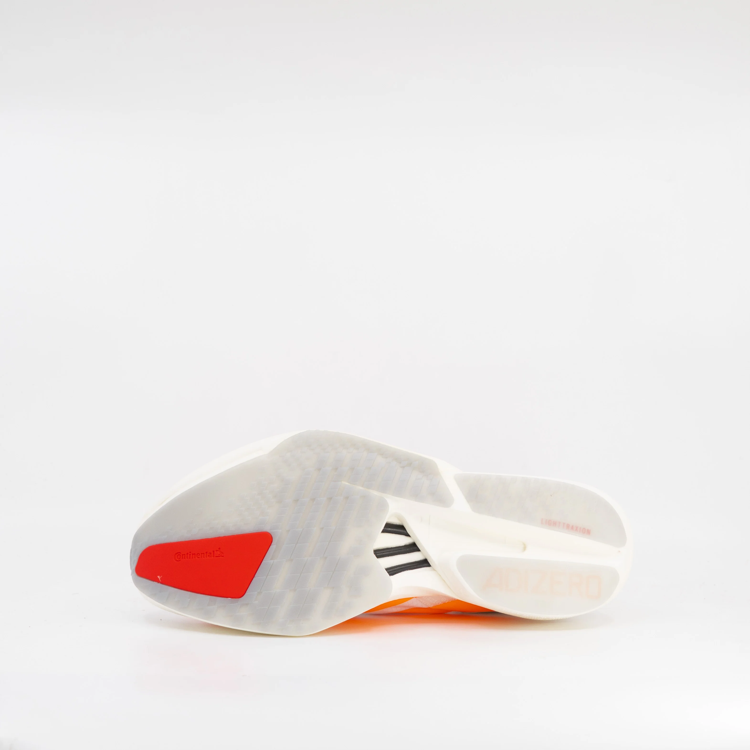 Adidas Adizero Adios Pro 4 (D Standard) Mens Cloud White/Lucid Orange/Lucid Red - Image 4