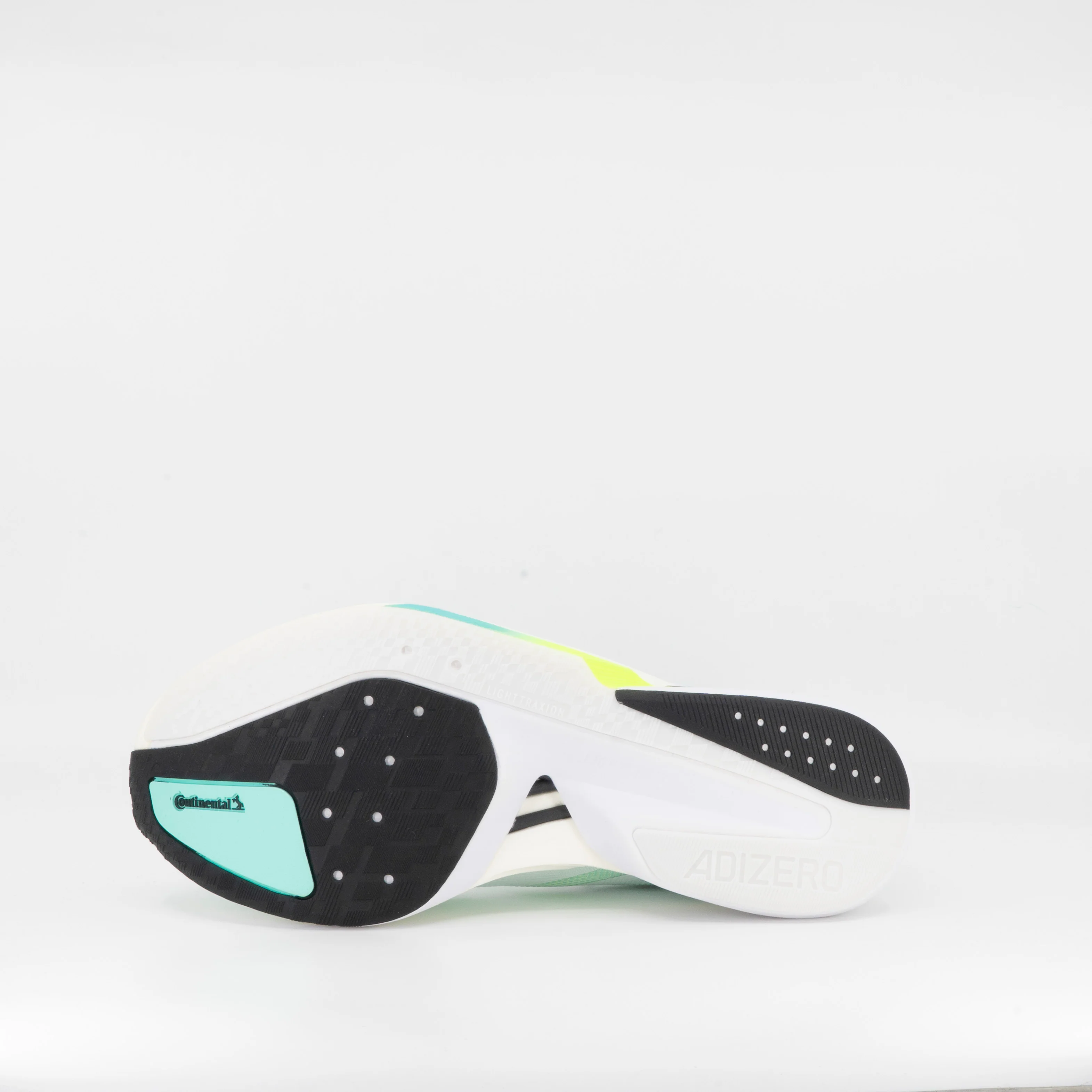 Adidas Adizero Boston 13 (B Standard) Womens Aqua/Lucid Lemon - Image 3