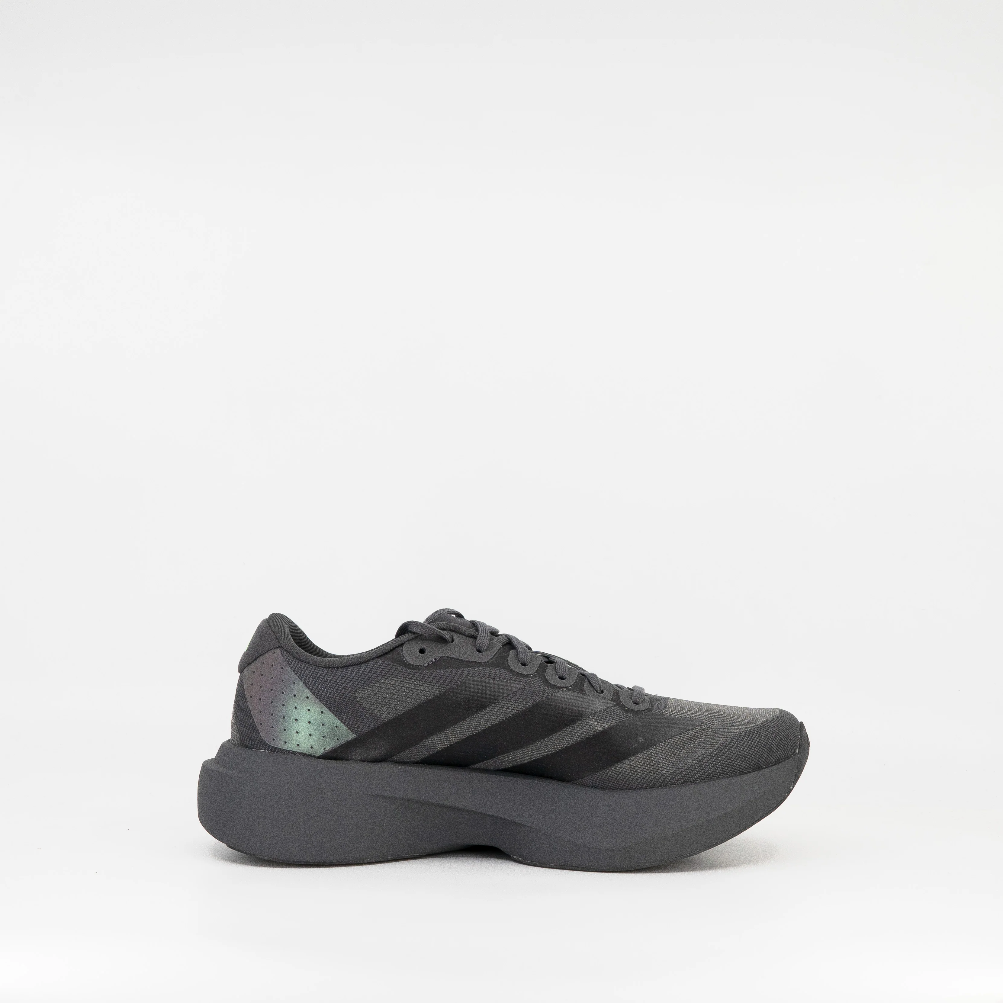 Adidas Adizero Evo SL (B Standard) Womens Grey Five / Core Black / Lime Burst - Image 3