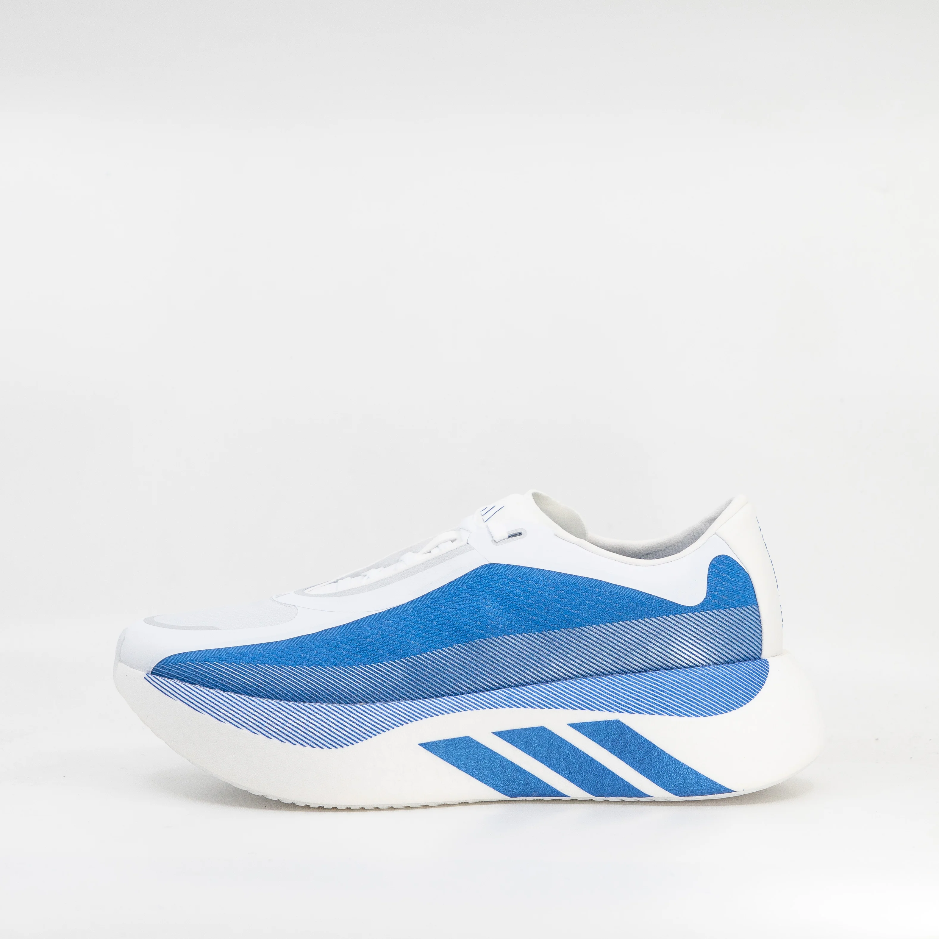 Adidas Hyperboost Edge (D Standard) Mens Cloud White/Equipment Blue/Zero Metalic - Image 2