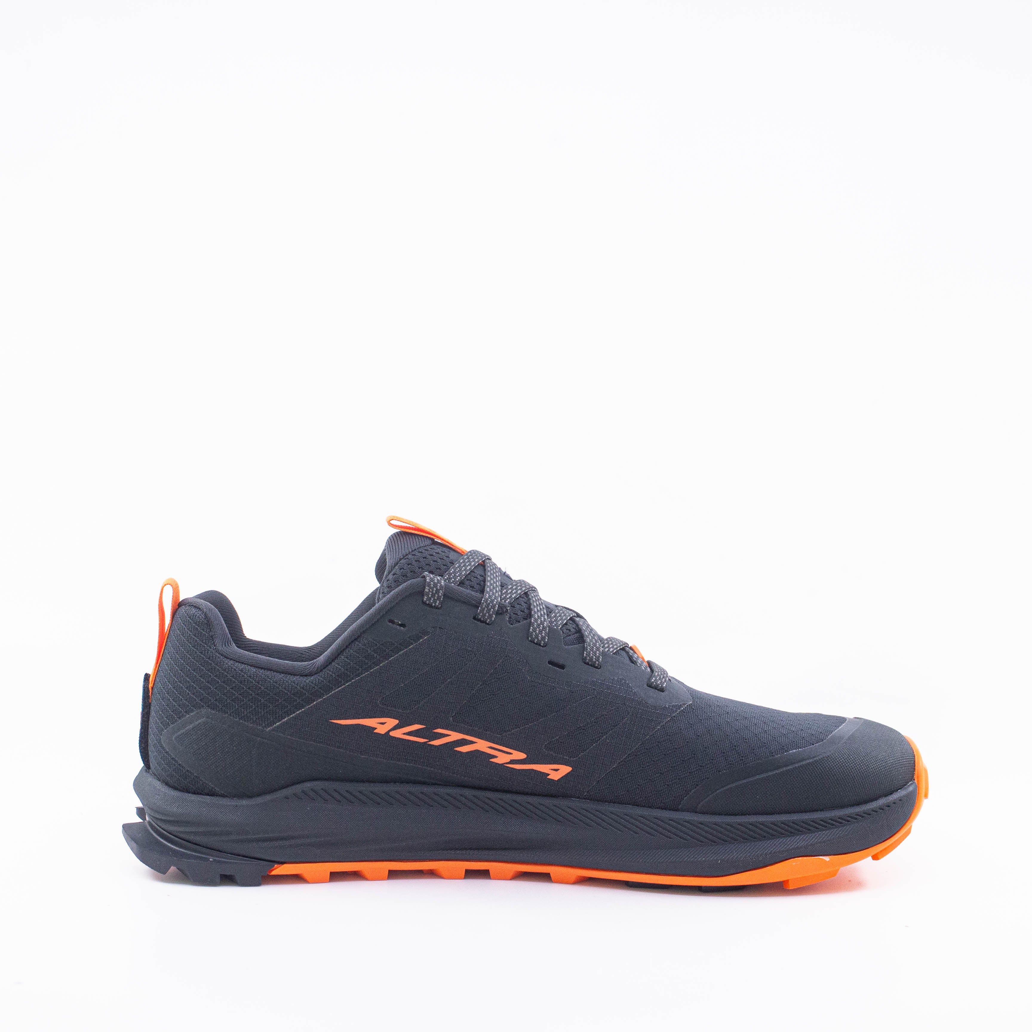 Altra Lone Peak 9 Plus (D Standard) Mens Black/Orange - Image 4
