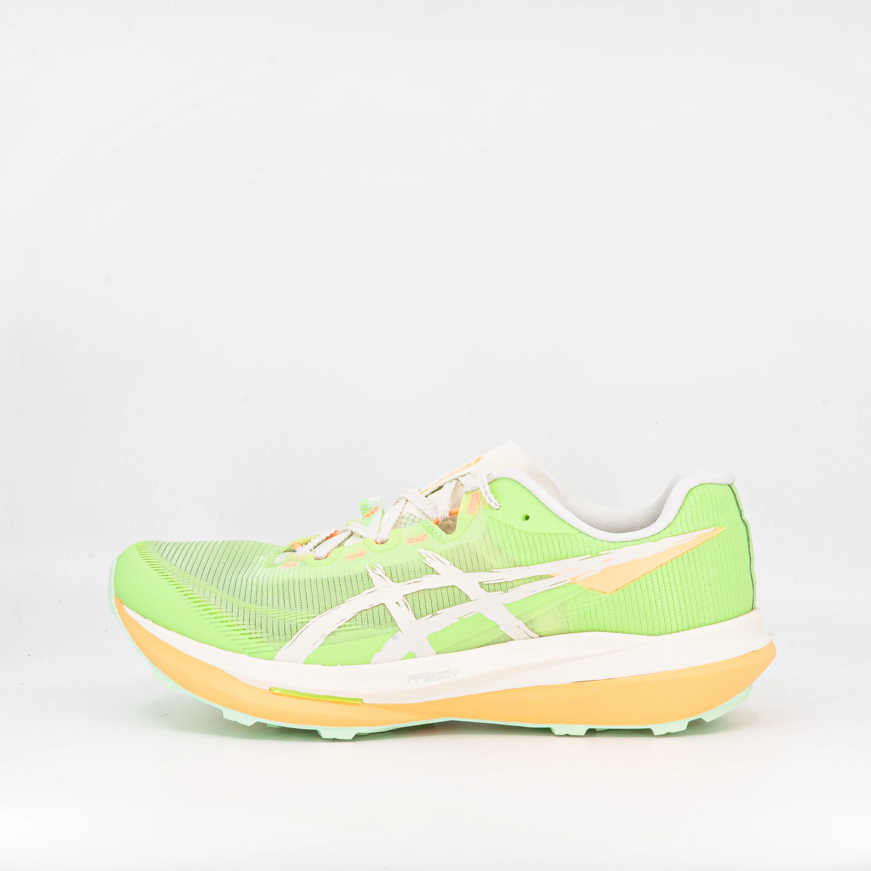 Asics Fuji Speed 4 (D Standard) Unisex Lime Green/Cream - Image 2