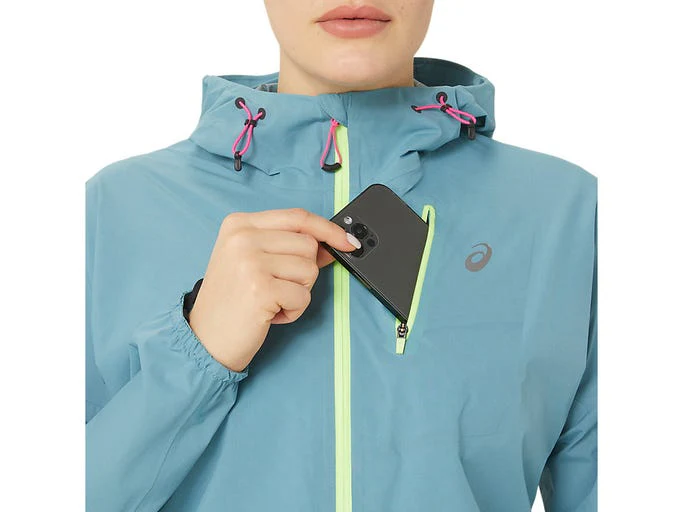 Asics Fujitrail Waterproof Jacket Womens - Image 3