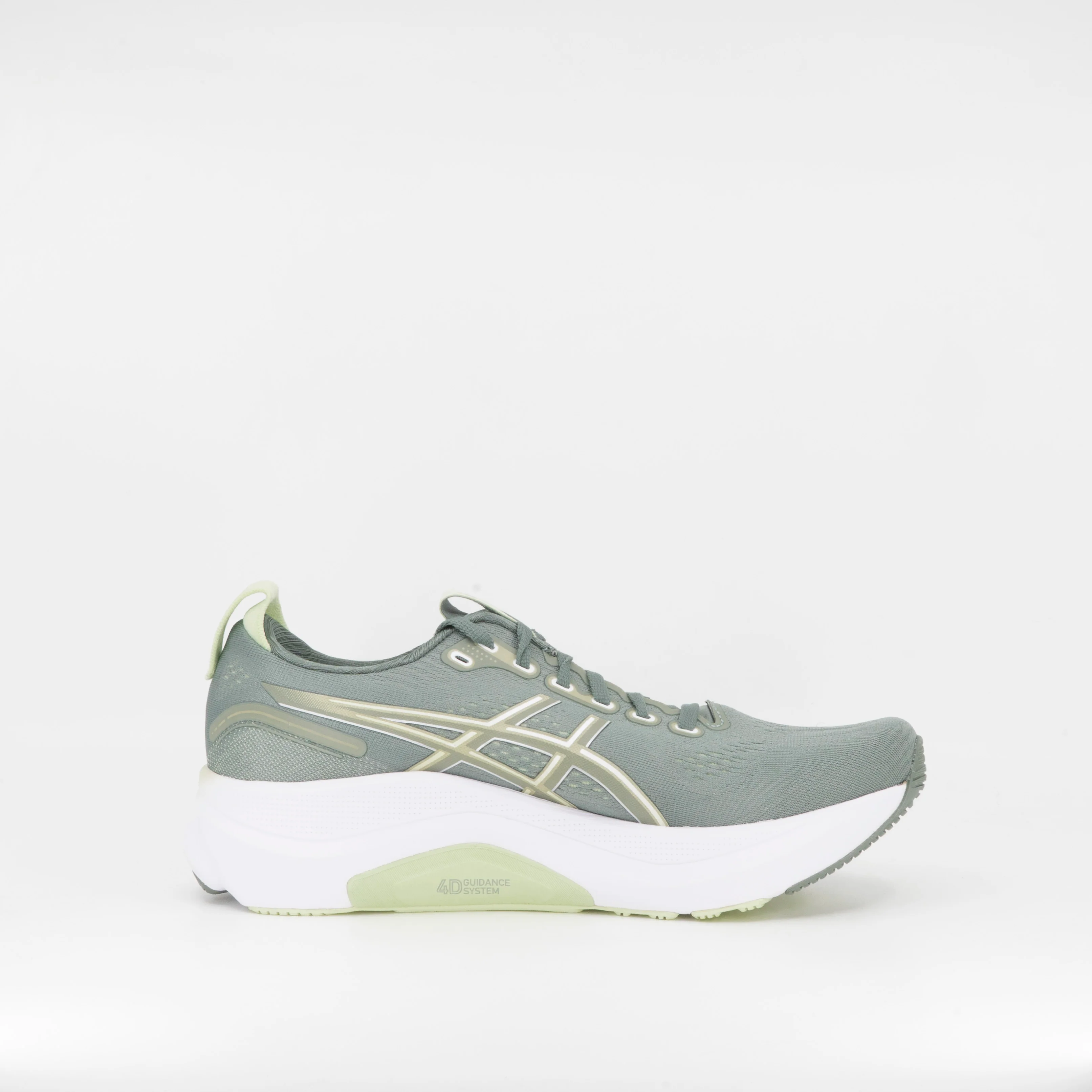 Asics Gel-Kayano 32 (B Standard) Womens Monument Blue/Whisper Green - Image 3