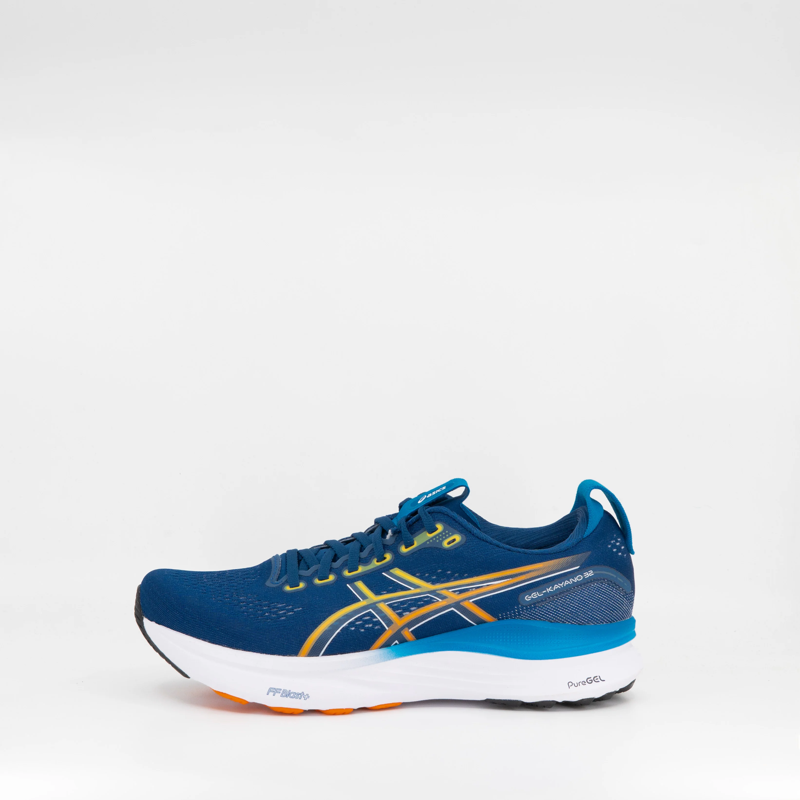 Asics Gel-Kayano 32 (D Standard) Mens Twilight Blue/Anzu - Image 2