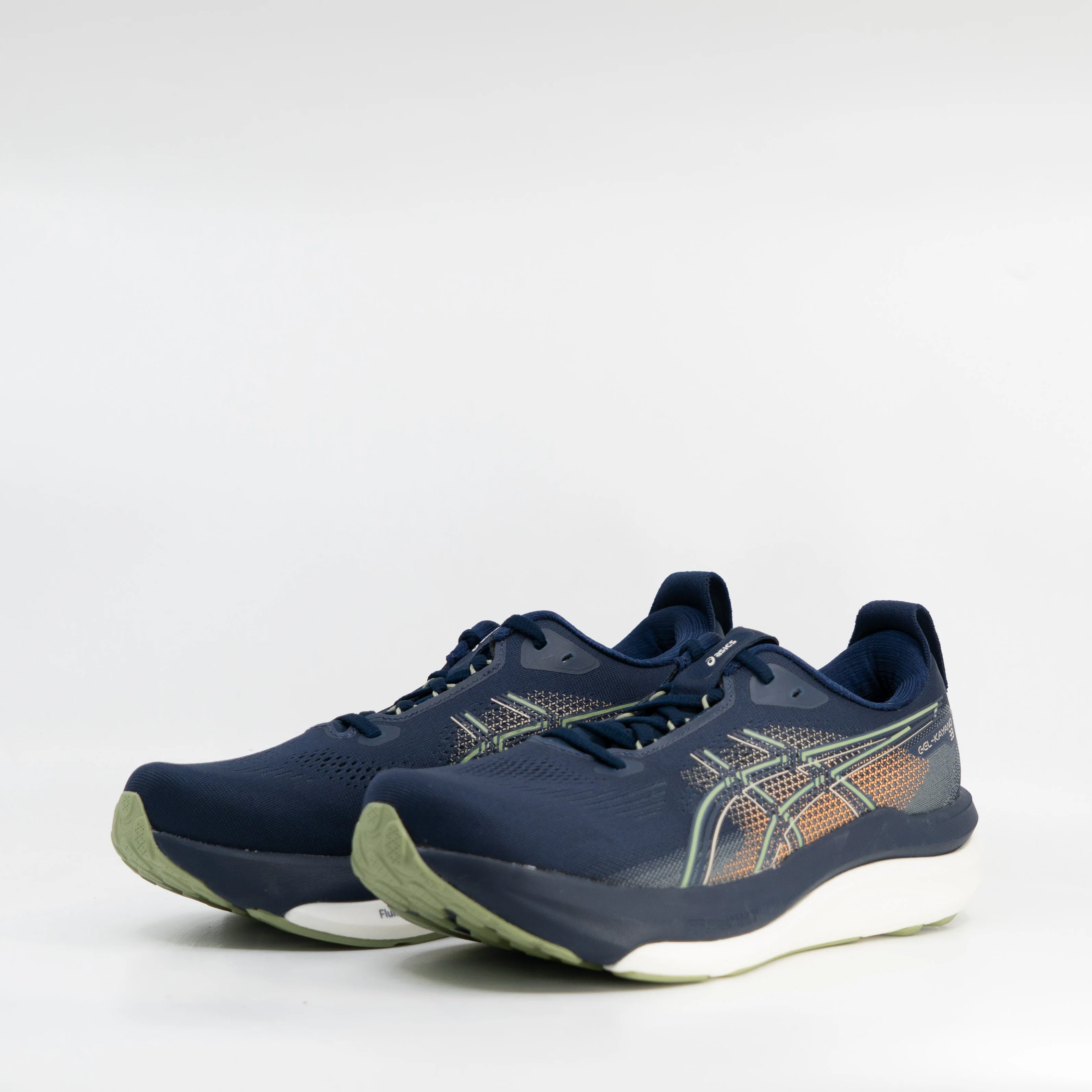 Asics Gel-Kayano 33 (2E Wide) Mens Midnight/Khaki Green
