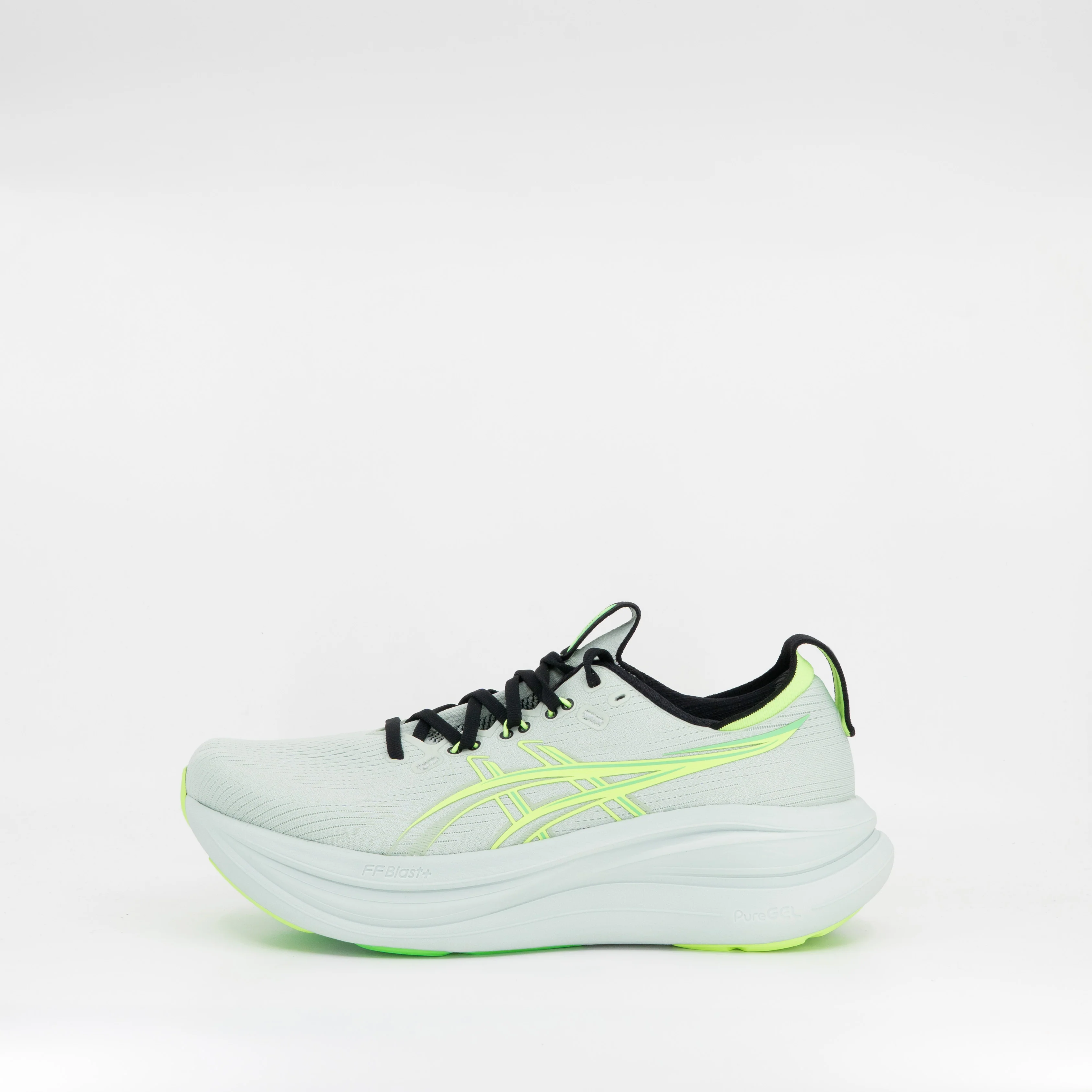 Asics Gel-Nimbus 28 (D Standard) Mens Cold Moss/Illuminate Green - Image 2