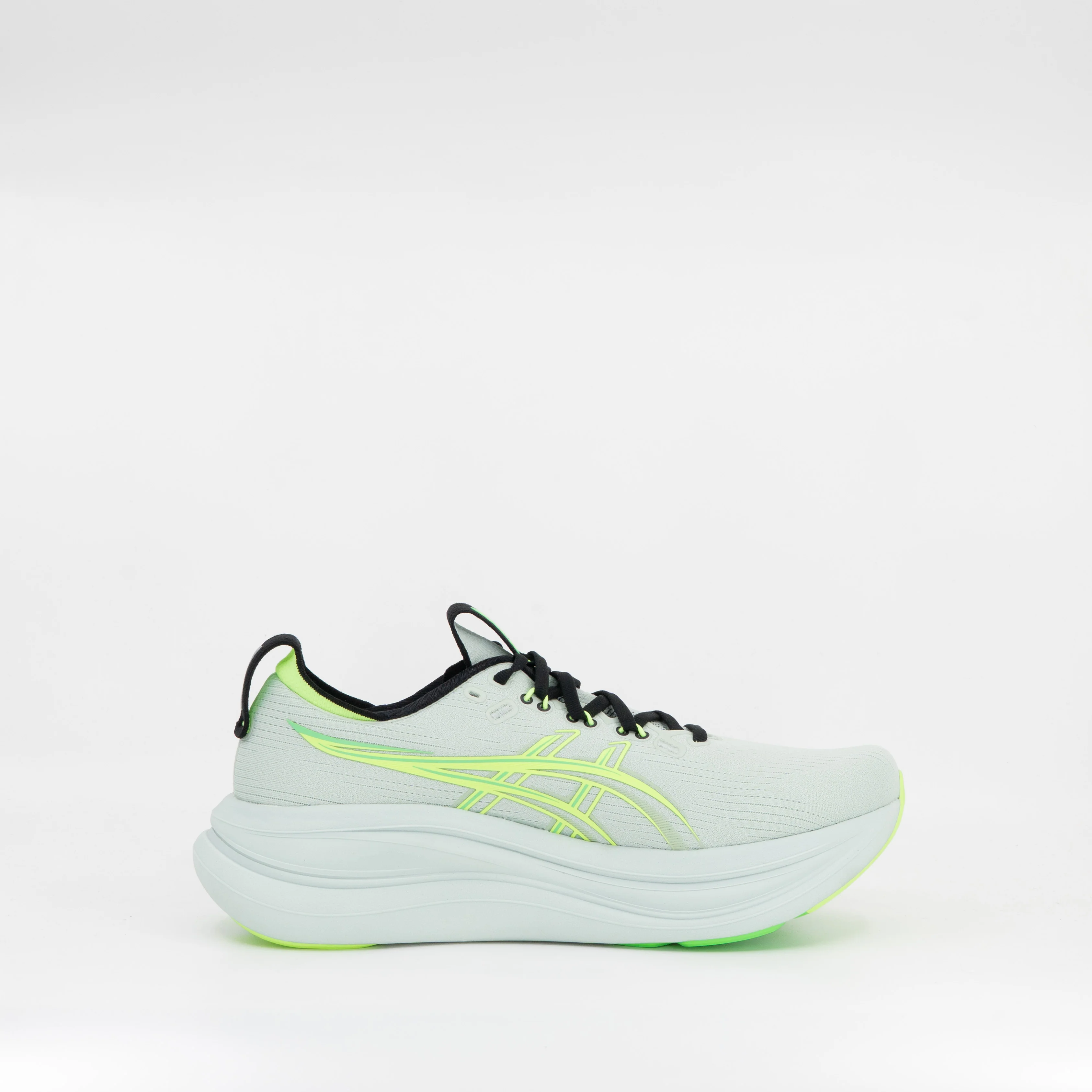 Asics Gel-Nimbus 28 (D Standard) Mens Cold Moss/Illuminate Green - Image 3
