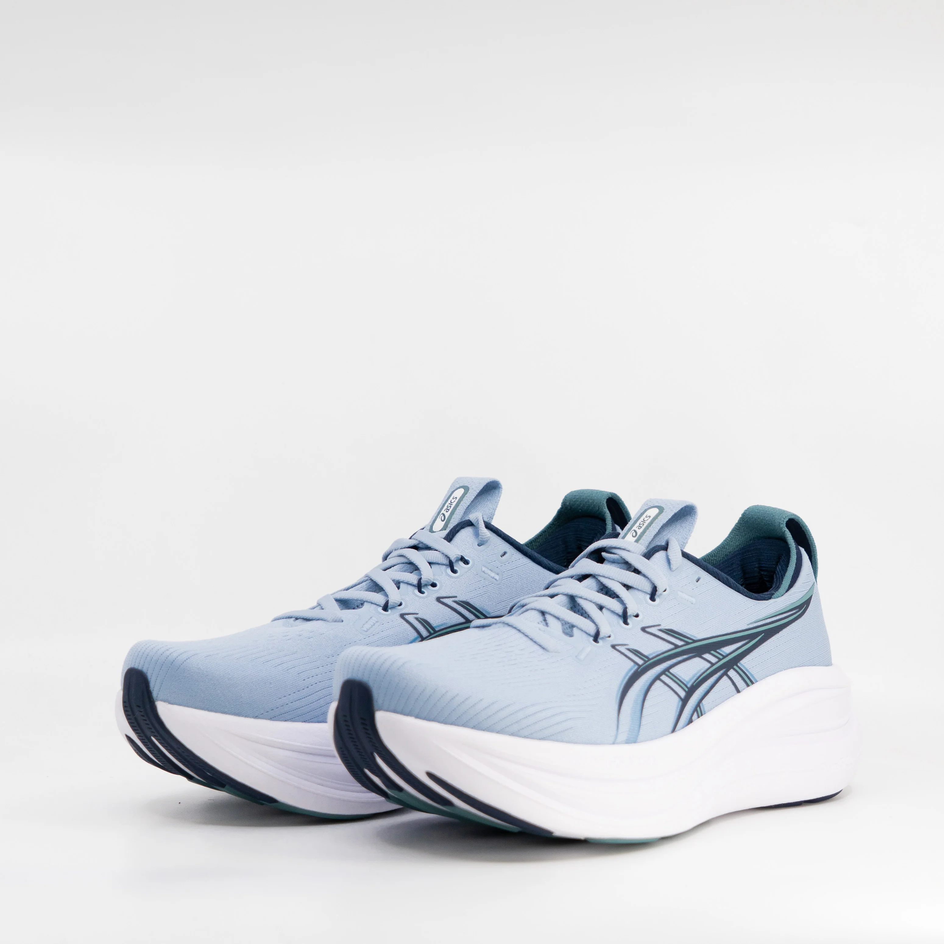 Asics Gel-Nimbus 28 (D Standard) Mens Solid Air/Midnight