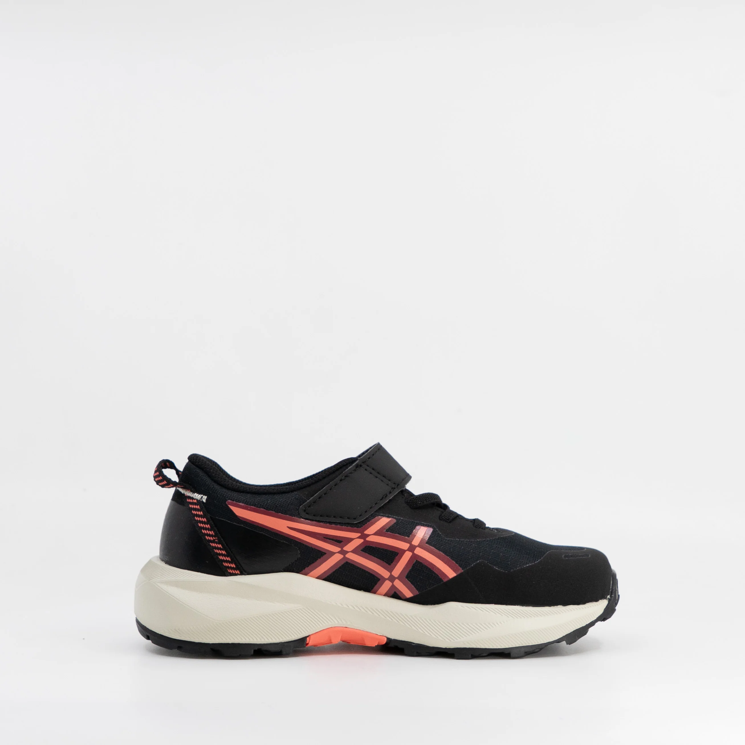 Asics Pre-Venture 11 PS (Kids) Black/Papaya - Image 3
