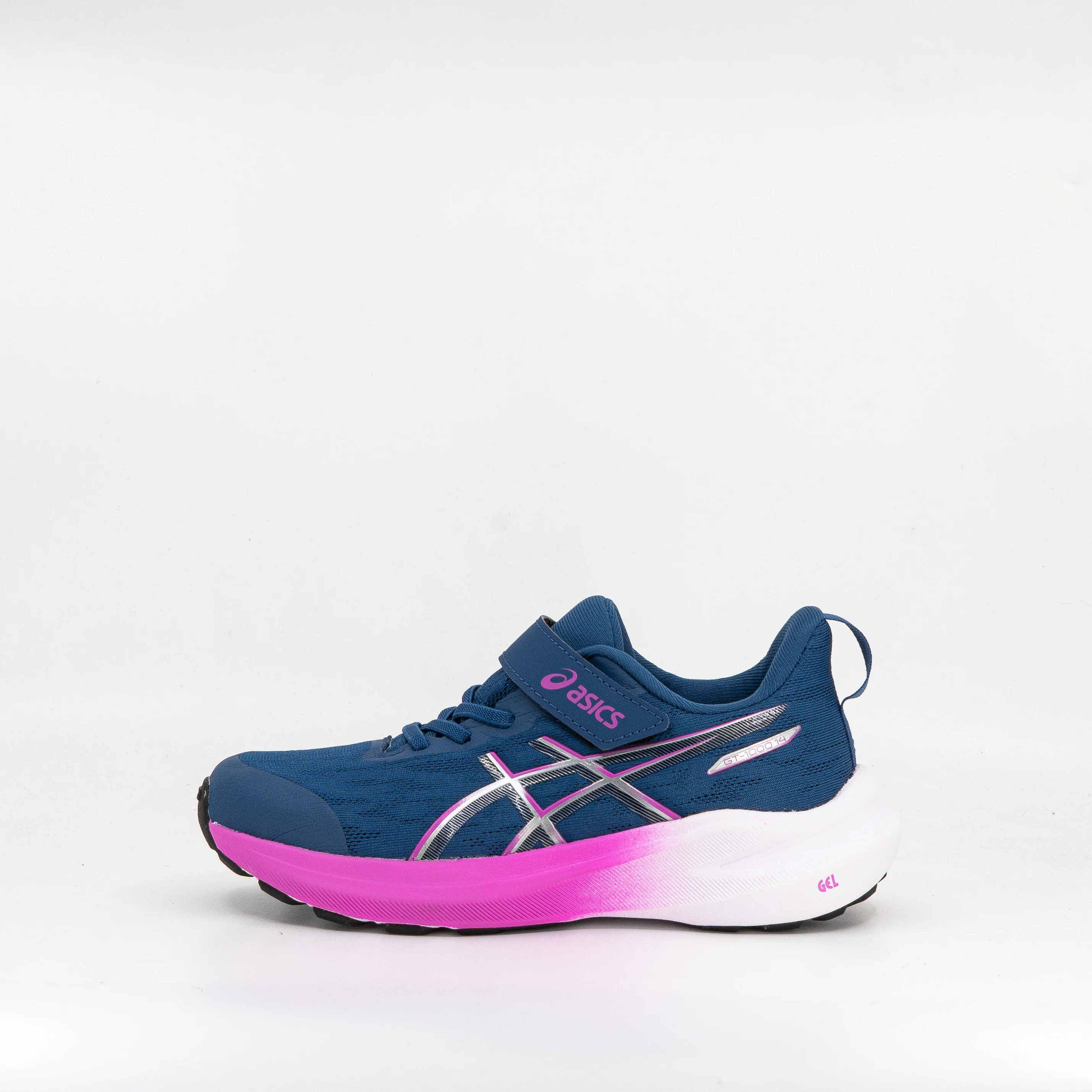 Asics GT-1000 14 PS (Kids) Twilight Blue/Digital Sakura - Image 2