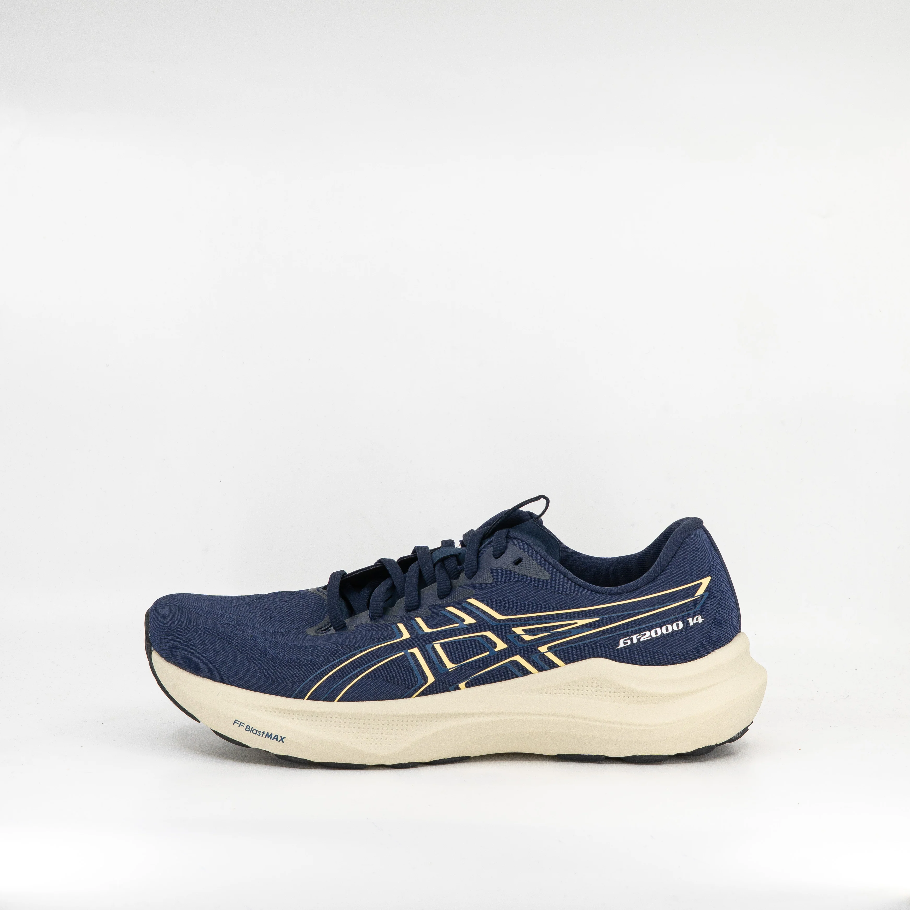 Asics Gt-2000 14 (2E Wide) Mens Midnight/Light Orange - Image 2