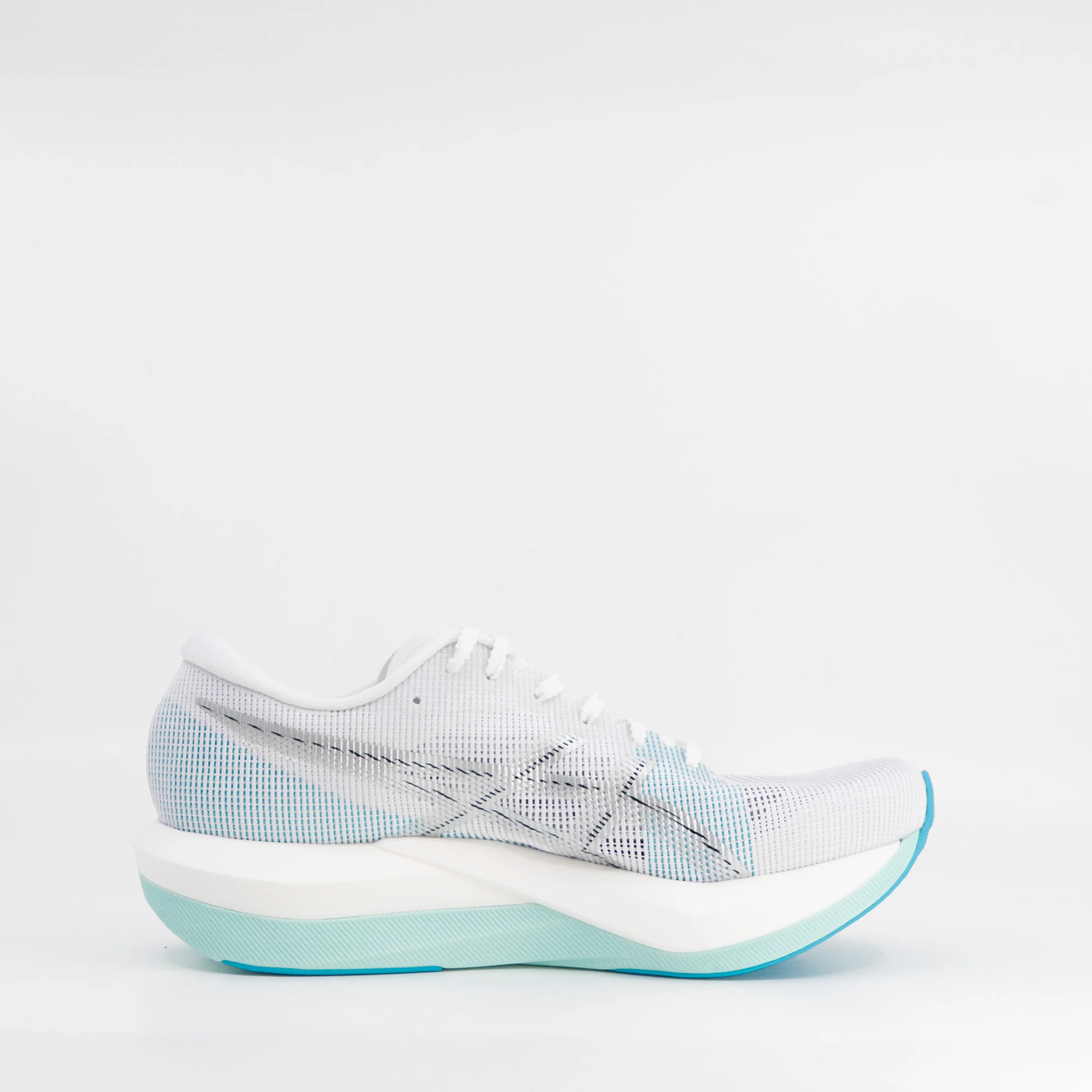 Asics Magic Speed 5 (D Standard) Unisex White/Pure Silver - Image 3