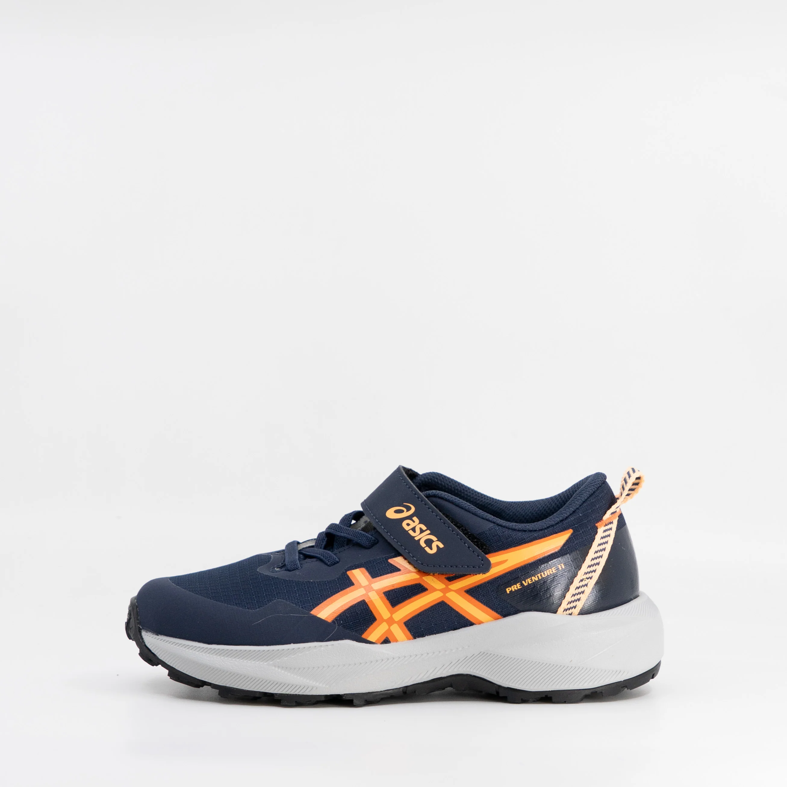 Asics Pre-Venture 11 PS (Kids) Midnight/Orange Glow - Image 2
