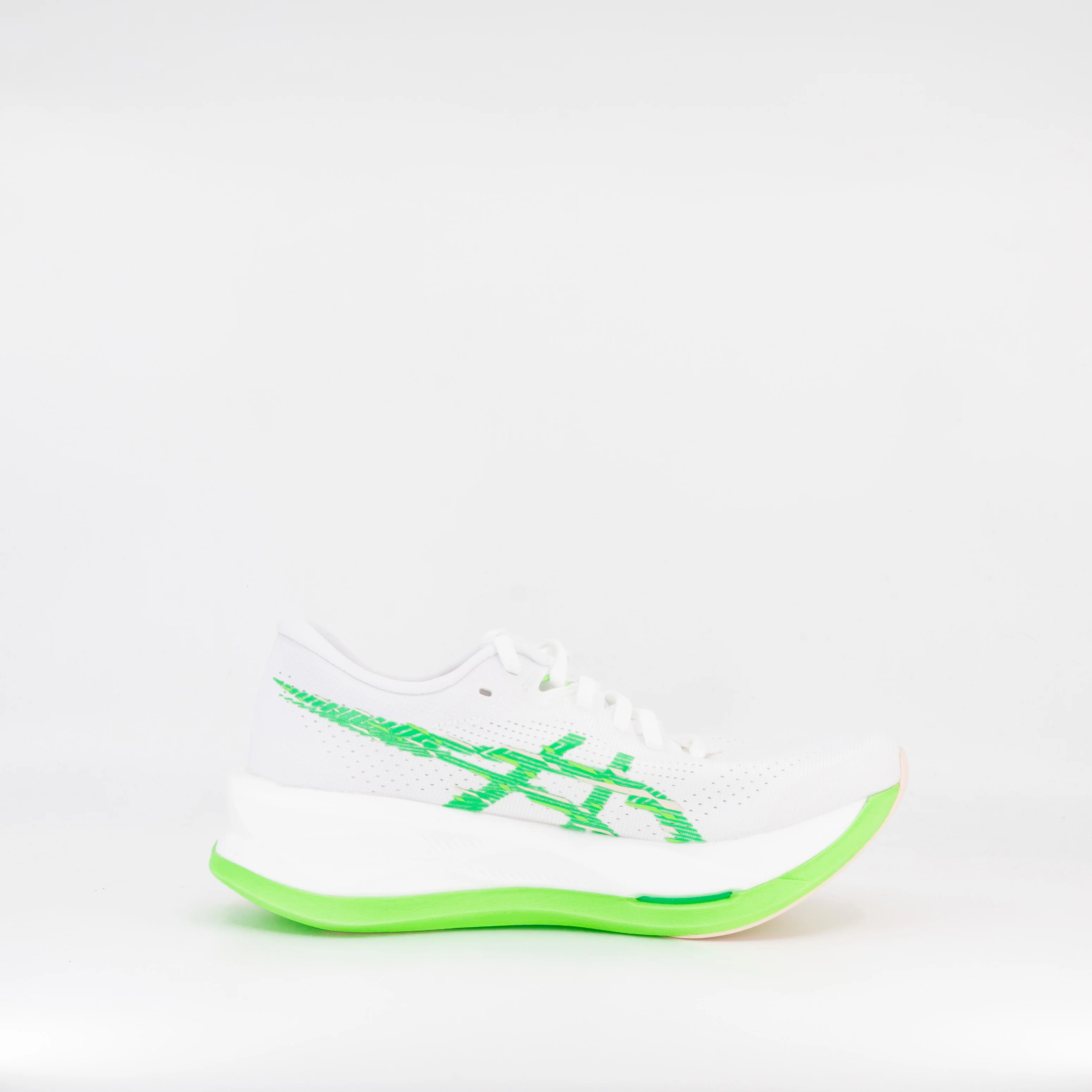 Asics Sonicblast (B Standard) Womens White/Vital Green - Image 3