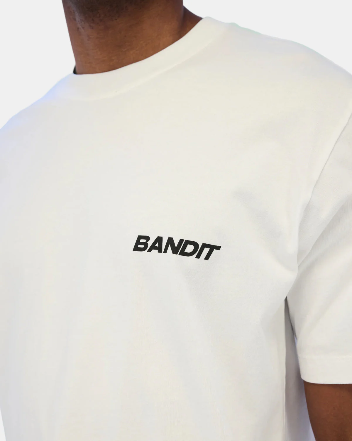 Bandit Classic Cotton Tee - White - Image 5