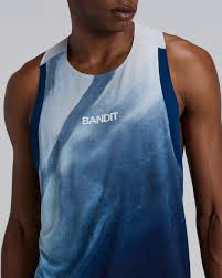 Bandit Specter™ Race Singlet (Mens) Undertow Ink/Blue Multi - Image 5