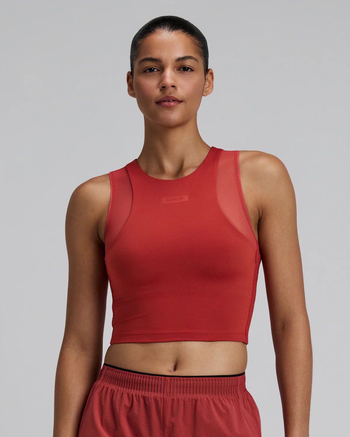 Bandit Stamina-V™ Lyra Race Crop (Womens) Rusted Apricot - Image 2