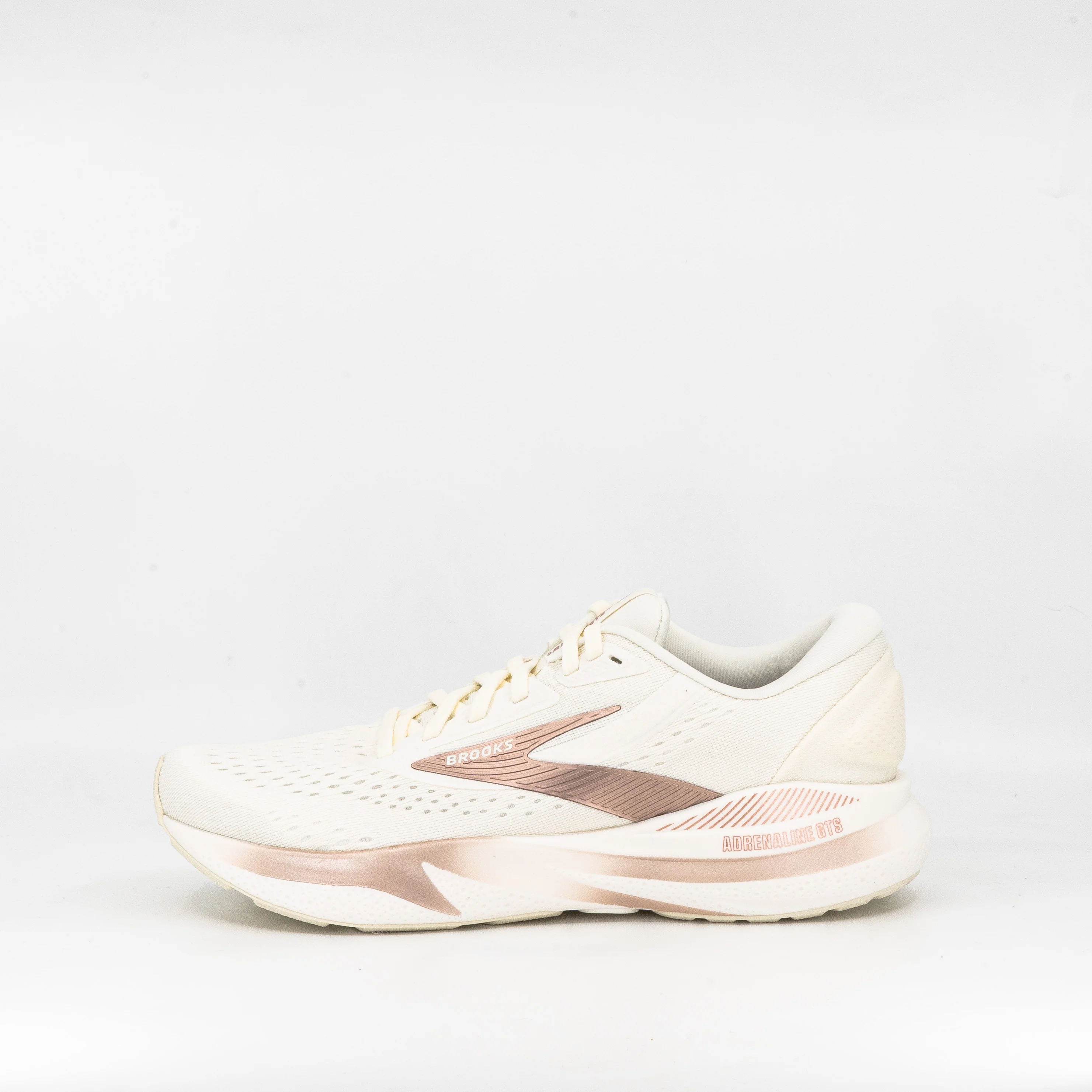 Brooks Adrenaline GTS 24 (B Standard) 24 Womens Coconut/Rose Gold/White - Image 2