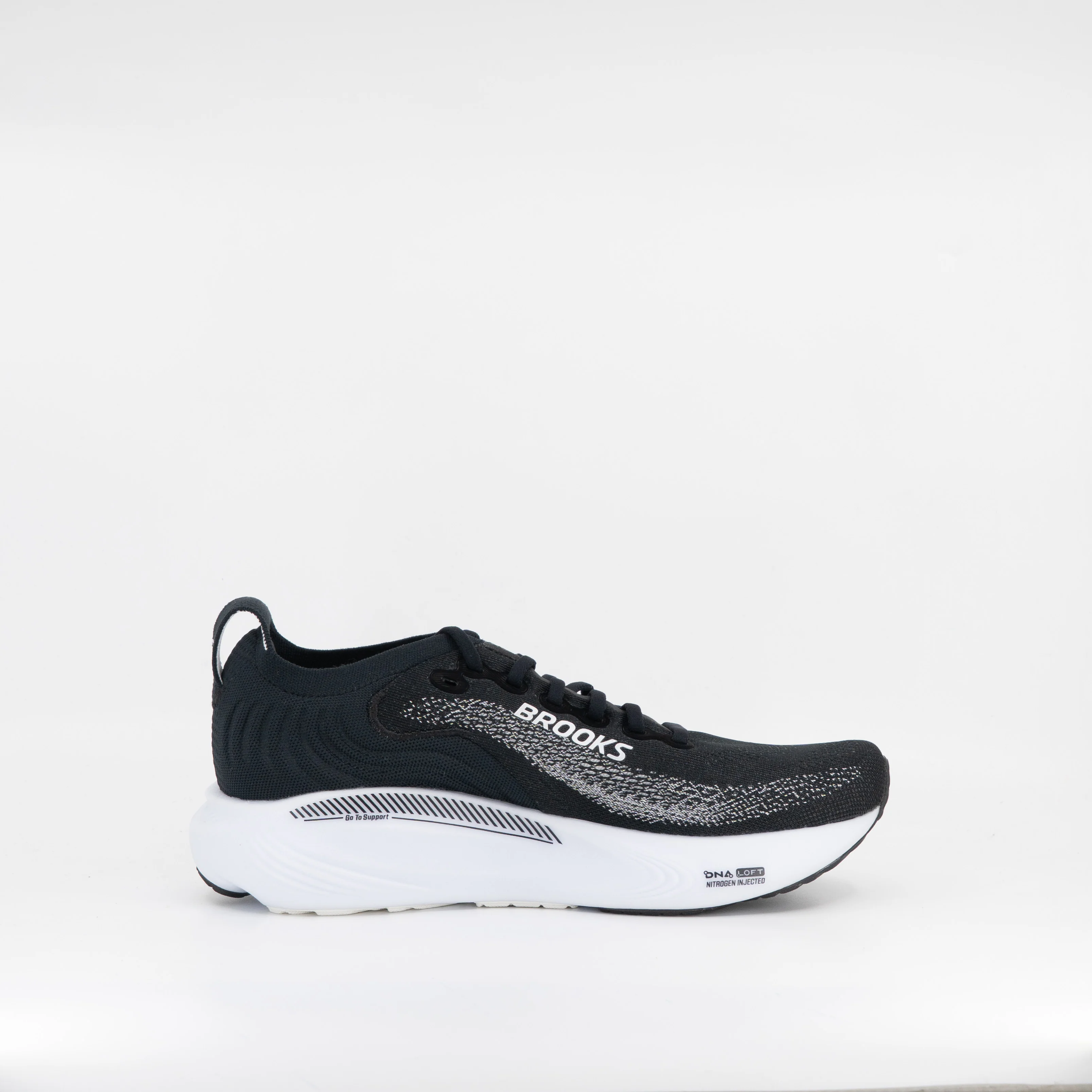 Brooks Adrenaline GTS 25 (B Standard) Womens Black/Grey/White - Image 3