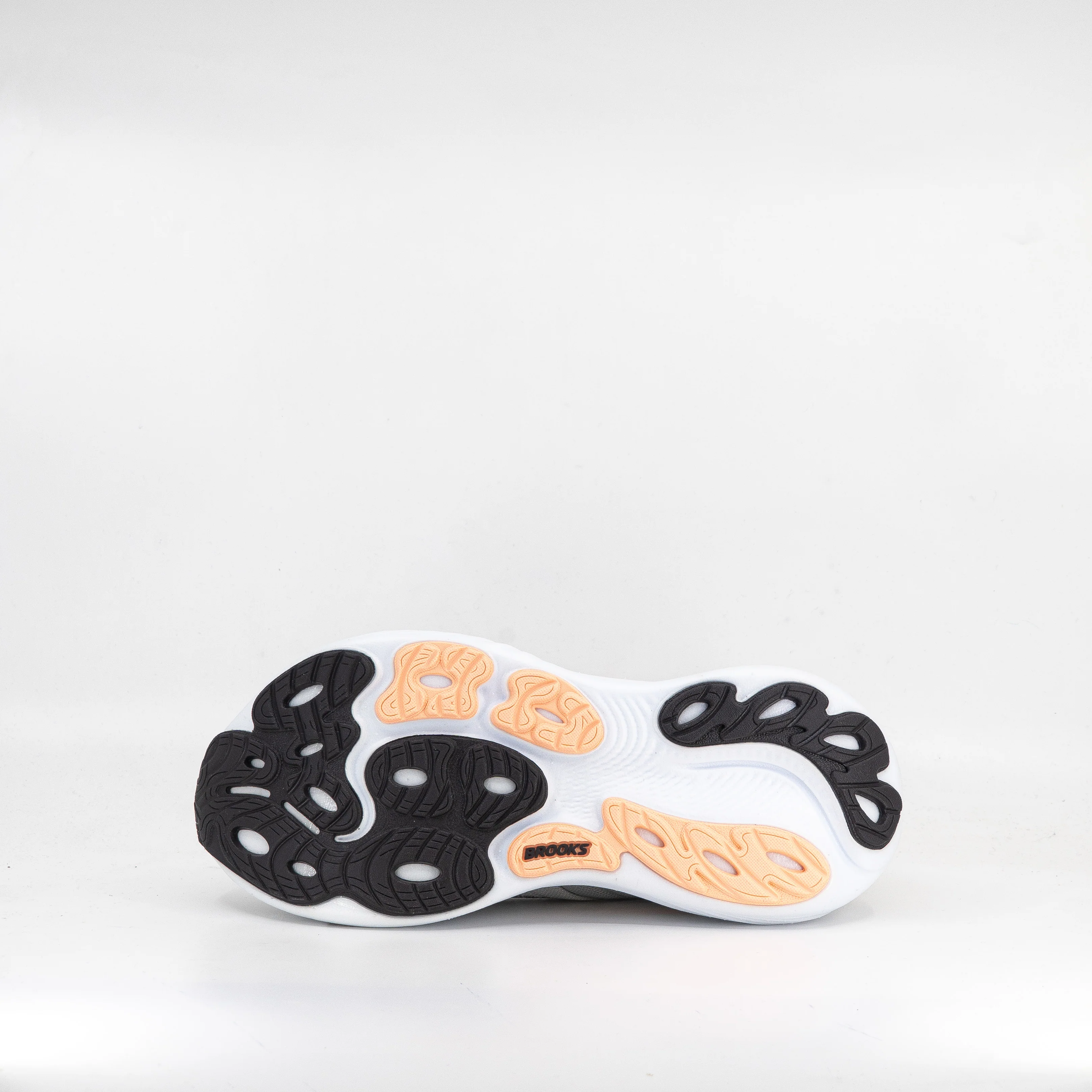 Brooks Adrenaline GTS 25 (D Wide) Womens Grey/Blackened Pearl/Coral - Image 4