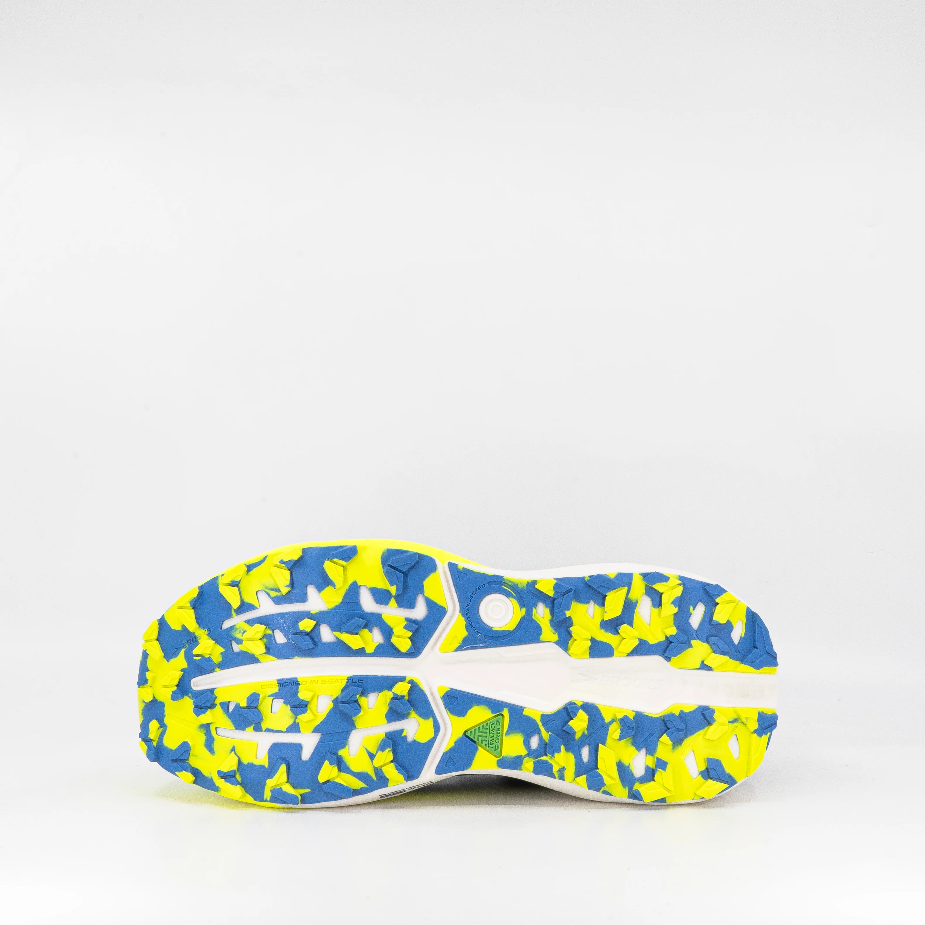 Brooks Caldera 8 (D Standard) Mens Regatta/Ebony/Nightlife - Image 4