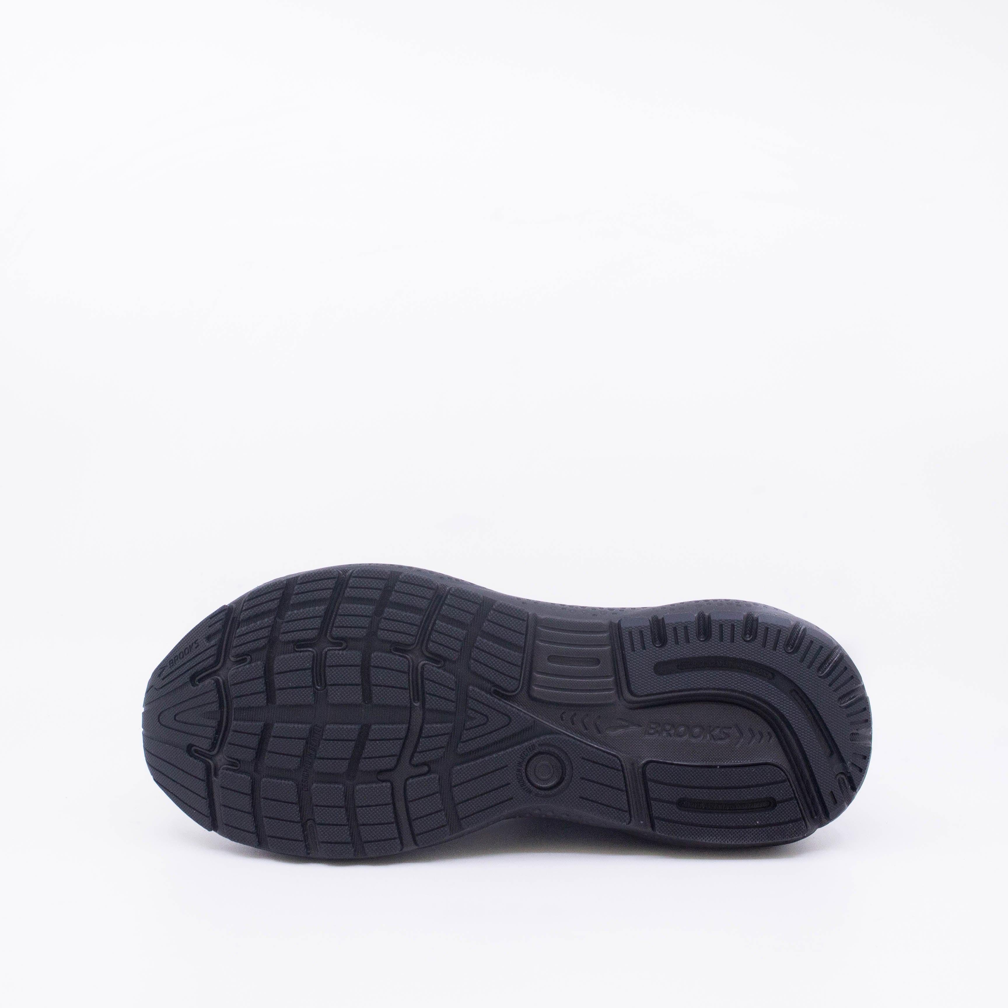 Brooks Ghost 16 (2E Wide) Mens Black/Black/Ebony - Image 4