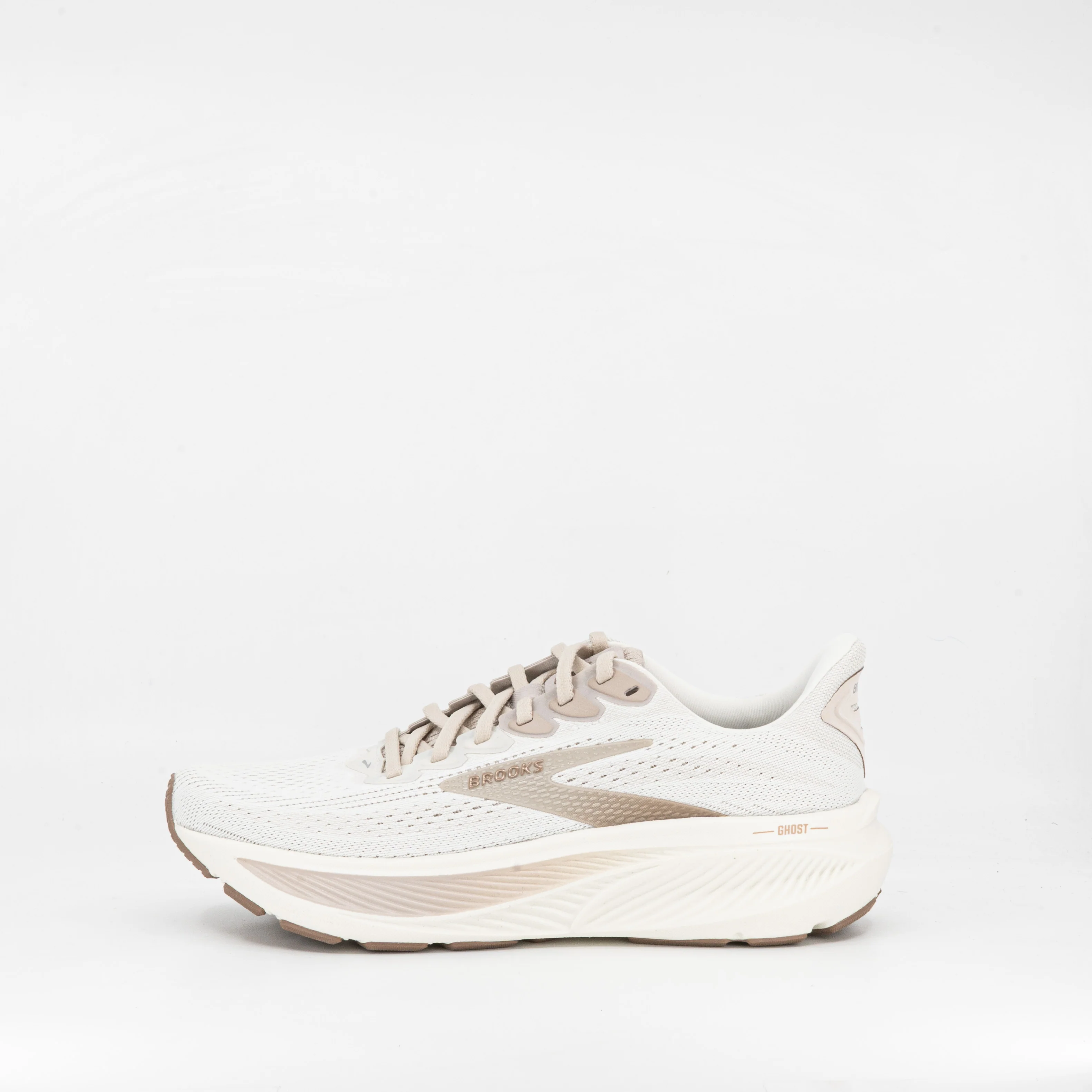 Brooks Ghost 17 (B Standard) Womens Grey/Chateau Grey/Portabella - Image 2