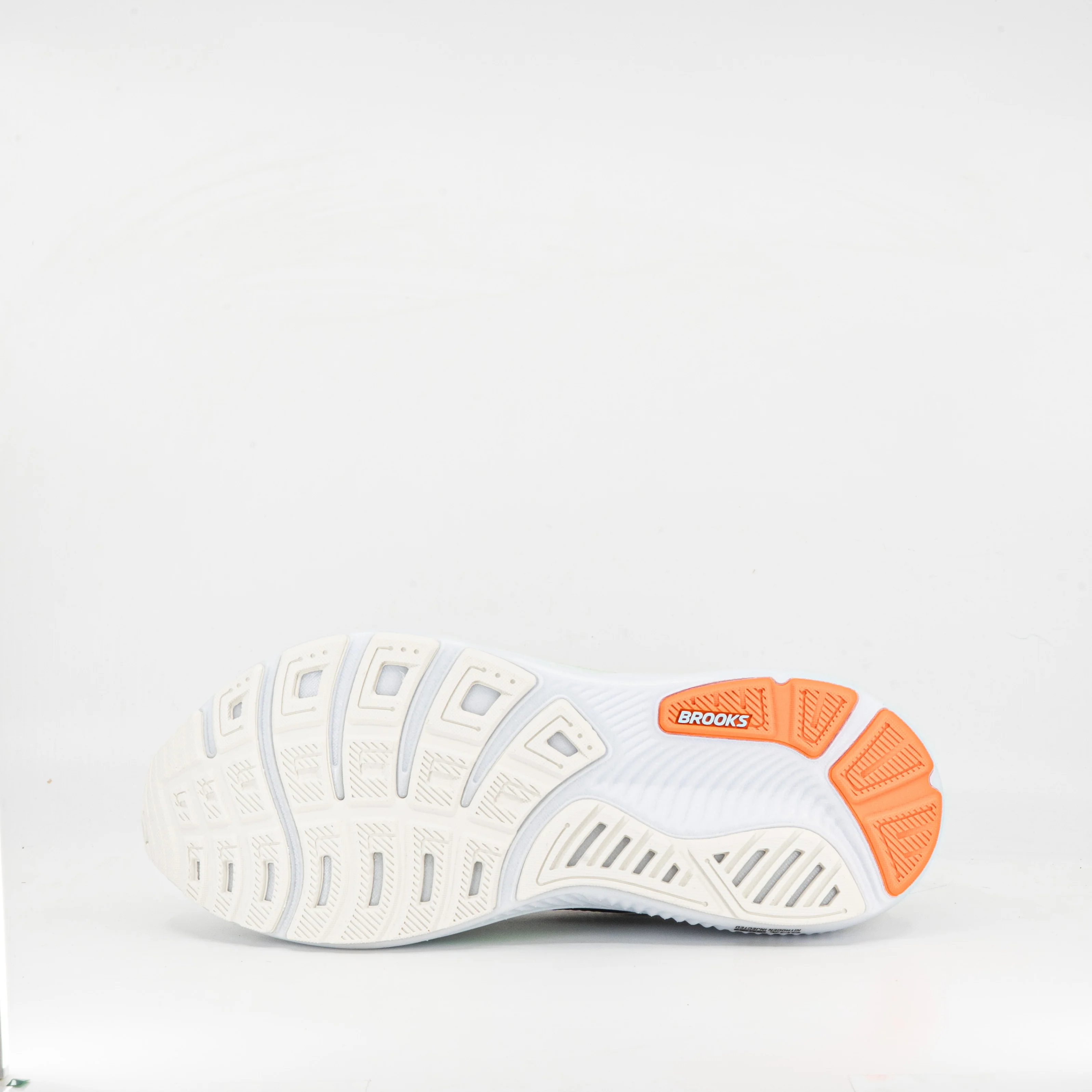 Brooks Ghost 17 (D Standard) Mens White/Pink Clay/Gecko - Image 4