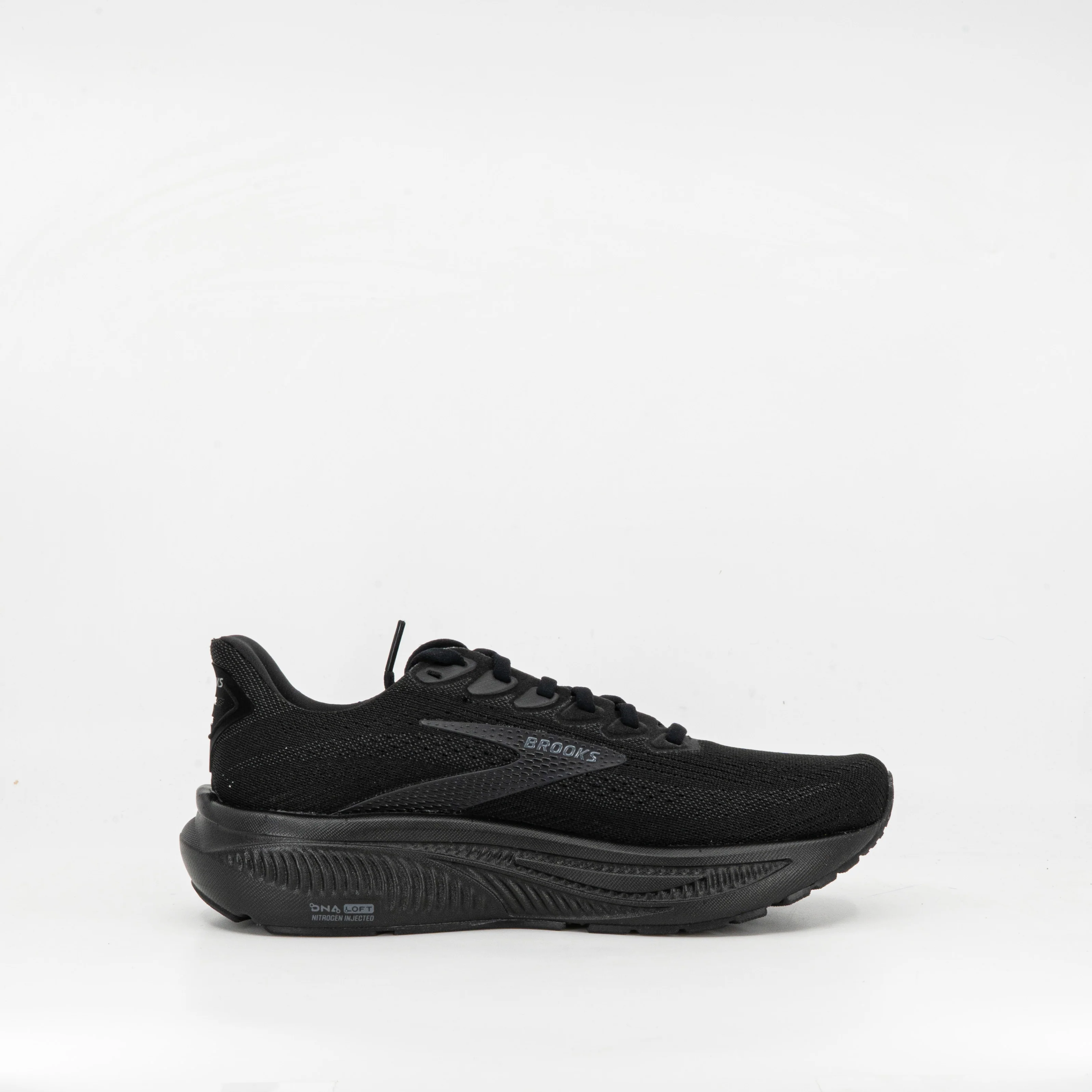 Brooks Ghost 17 (D Wide) Womens Black/Black/Ebony - Image 3