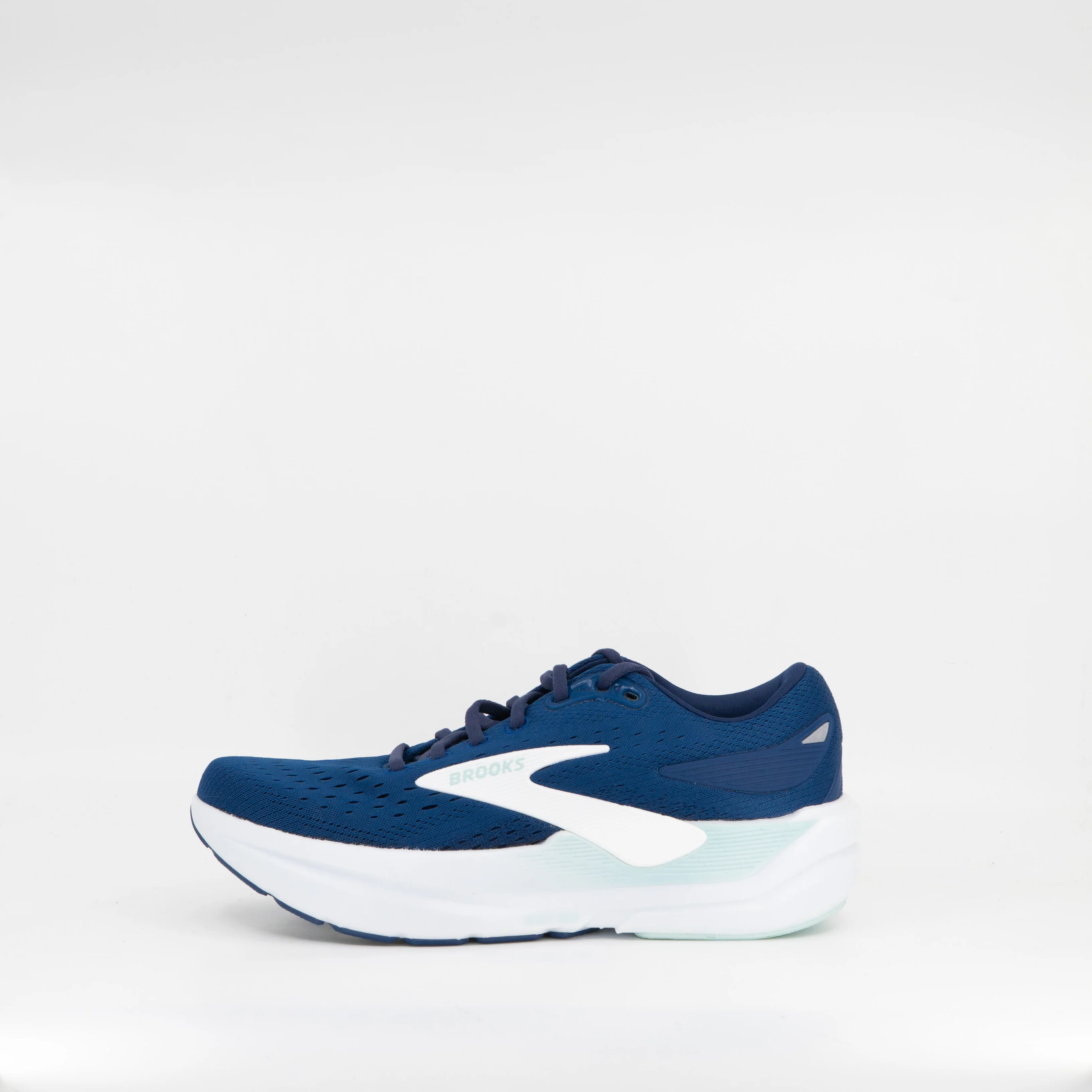 Brooks Ghost Max 3 (B Standard) Womens Navy/Peacoat/Clearwater - Image 2
