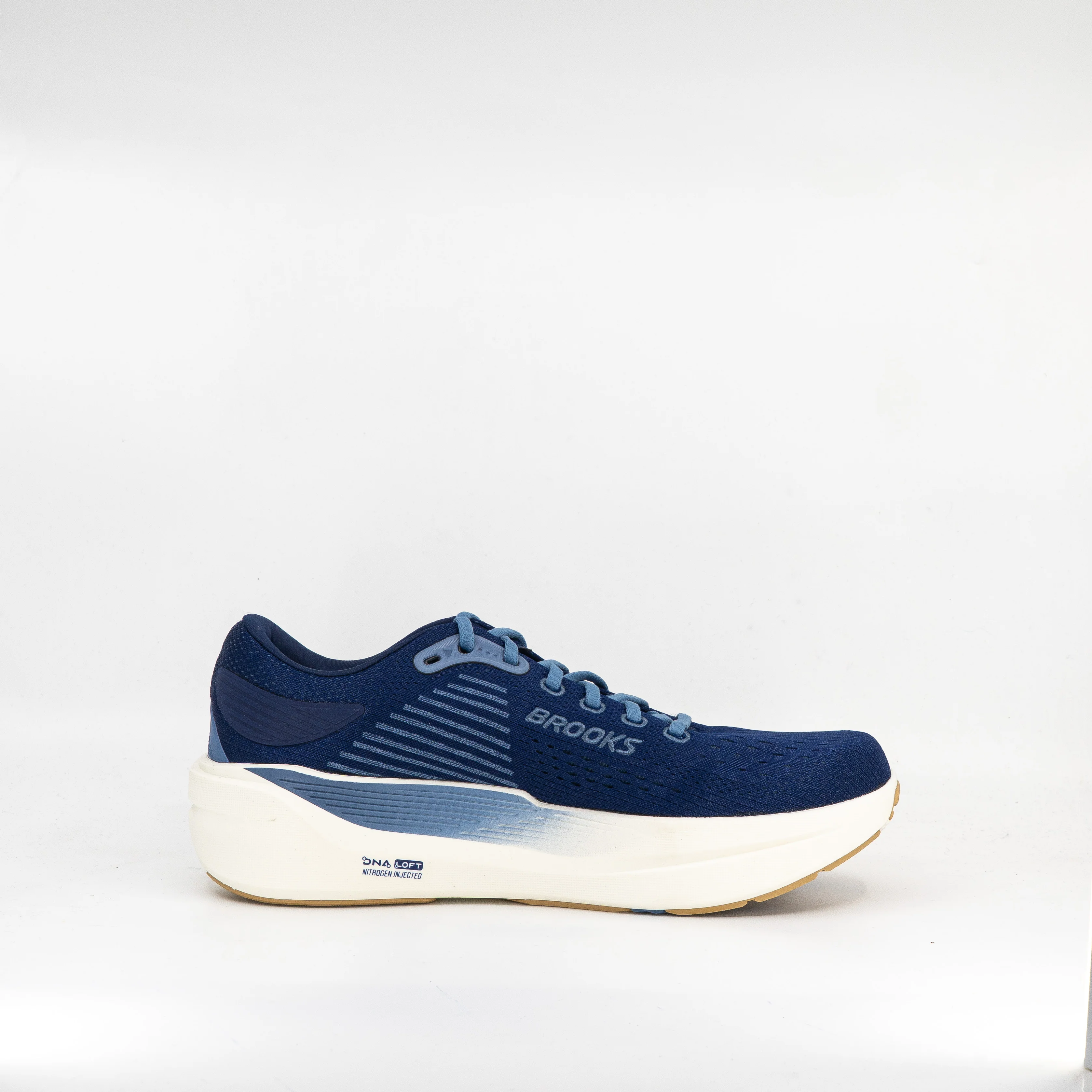 Brooks Ghost Max 3 (D Standard) Mens Blue/Starfish - Image 3