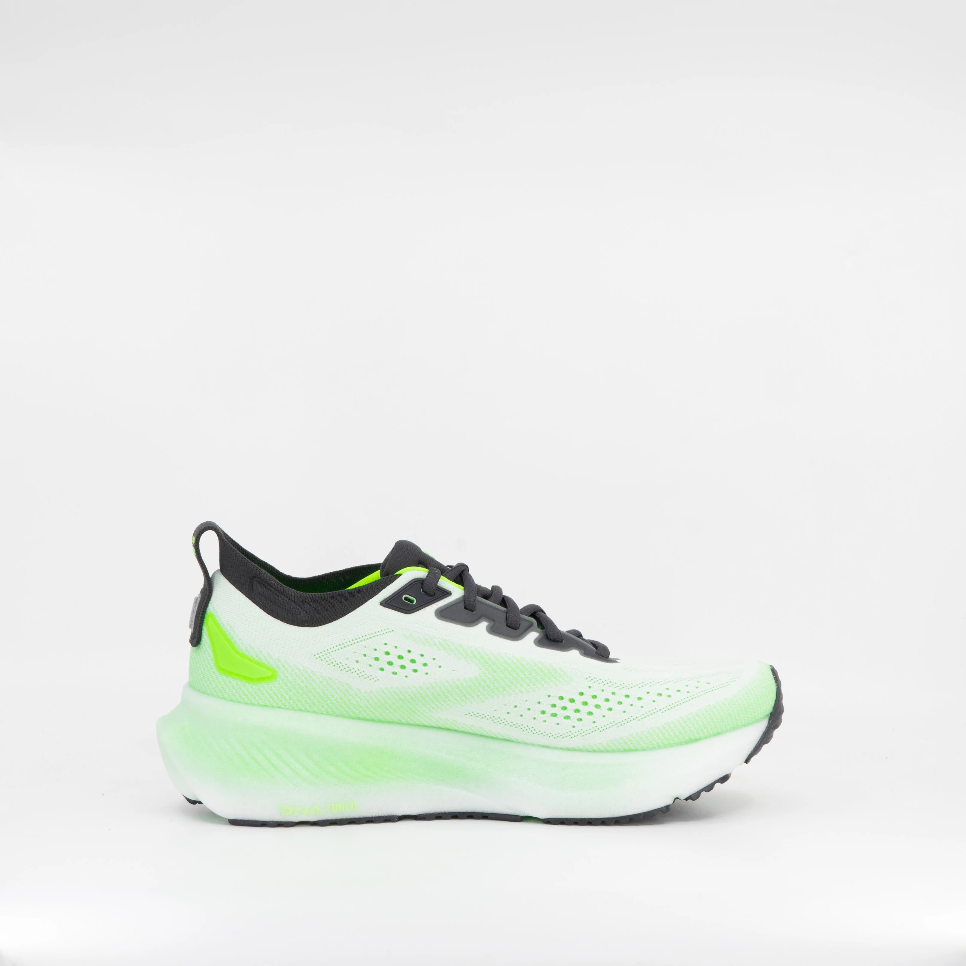 Brooks Glycerin 23 (D Standard) Mens White/Phantom/Green Gecko - Image 3