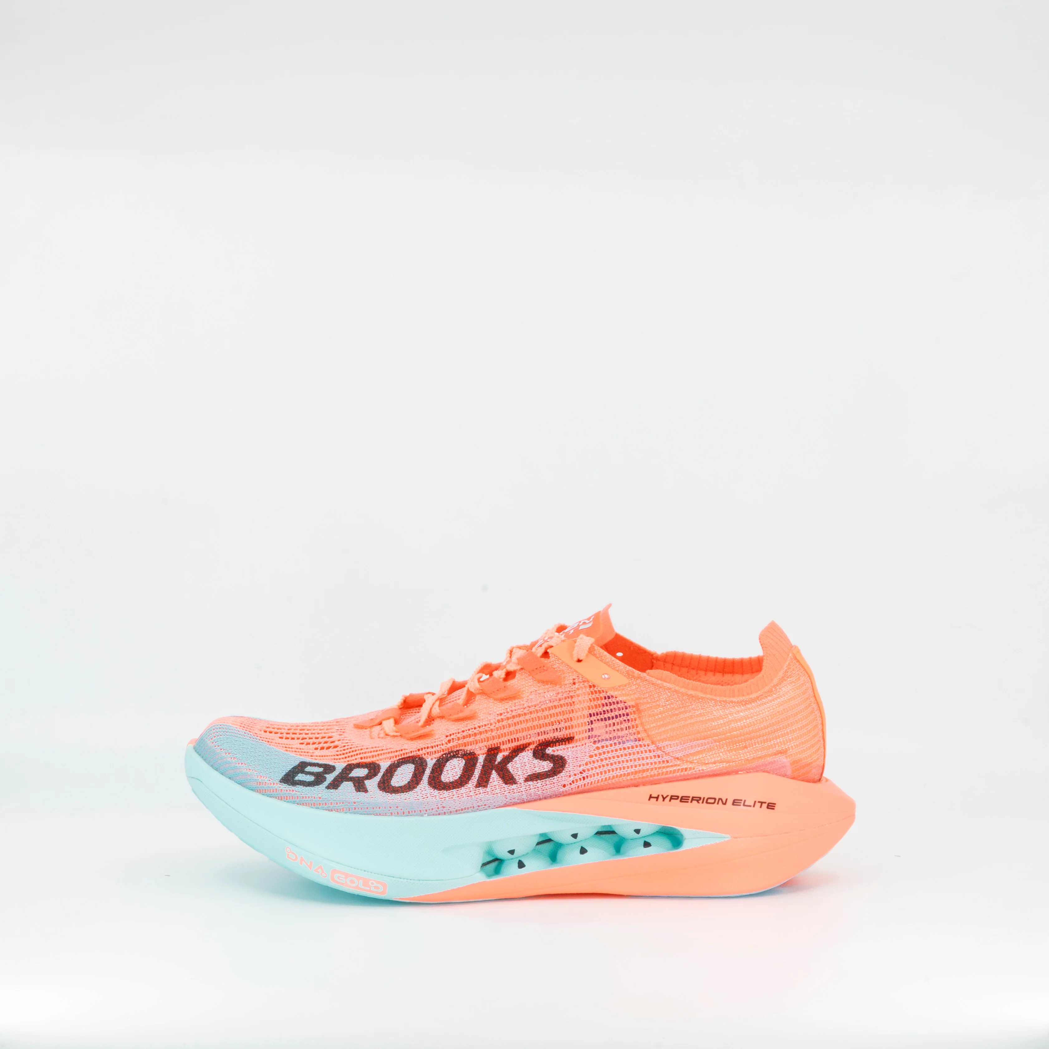Brooks Hyperion Elite 5 (D Standard) Unisex Pink Clay/Atomizer Blue - Image 2