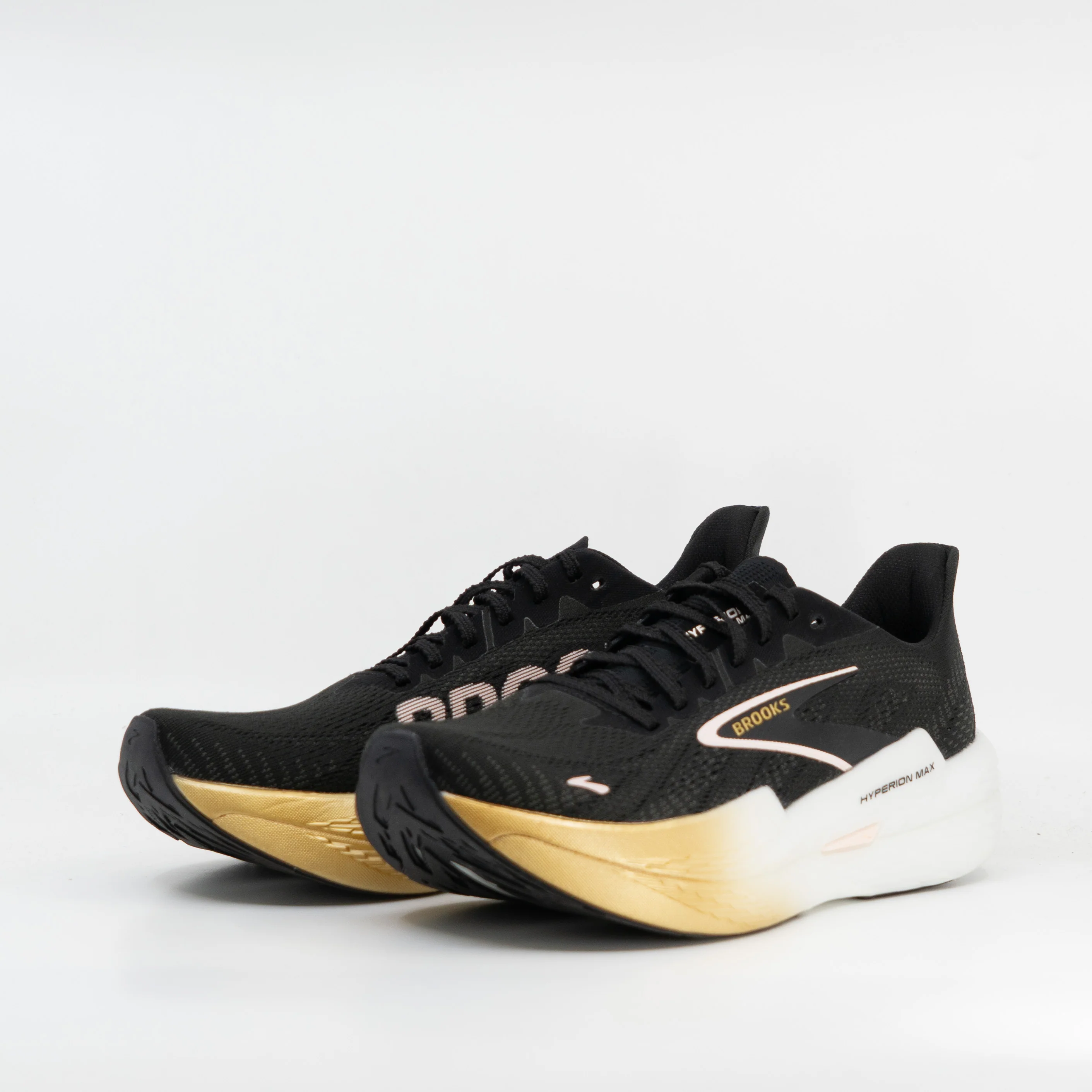 Brooks Hyperion Max 2 (B Standard) Womens Black/Gold