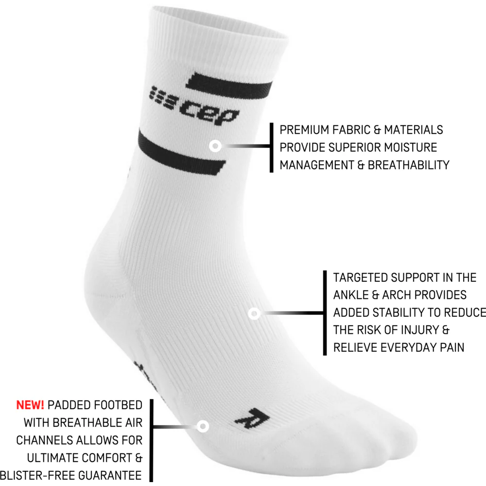 CEP The Run Compression Mid Cut Socks 4.0 (Mens) - Image 2