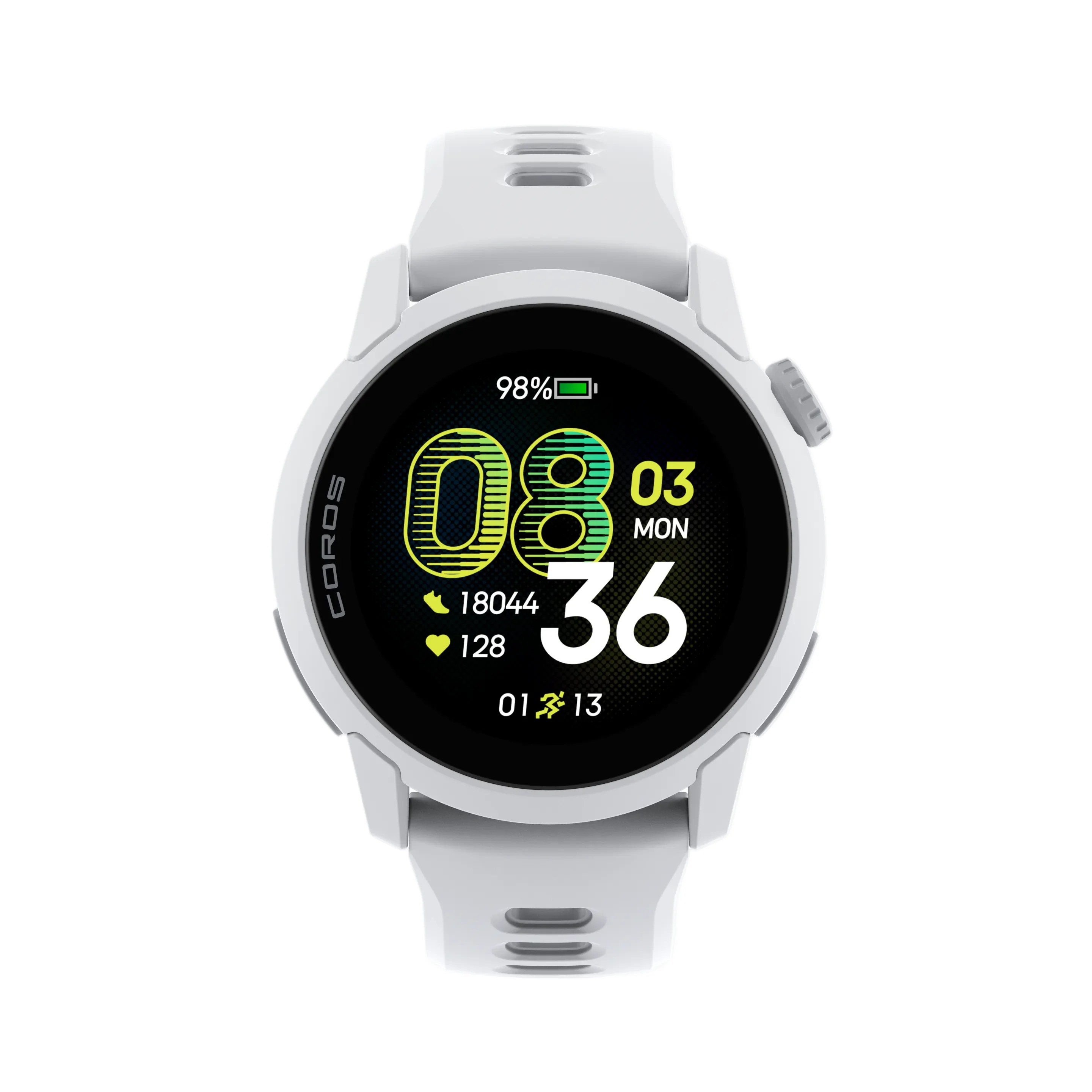 Coros Pace 4 - White Silicone