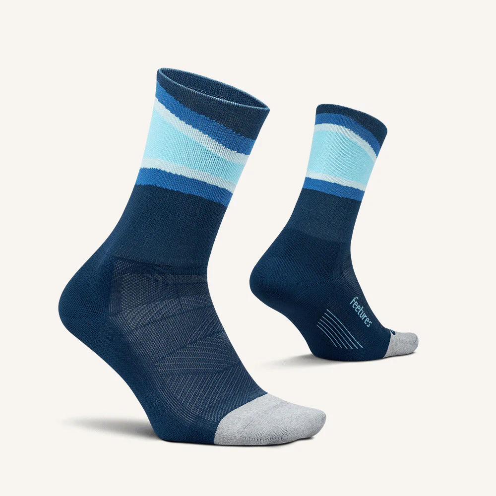 Feetures Elite Light Cushion Mini-Crew Blue Bounce - Image 2