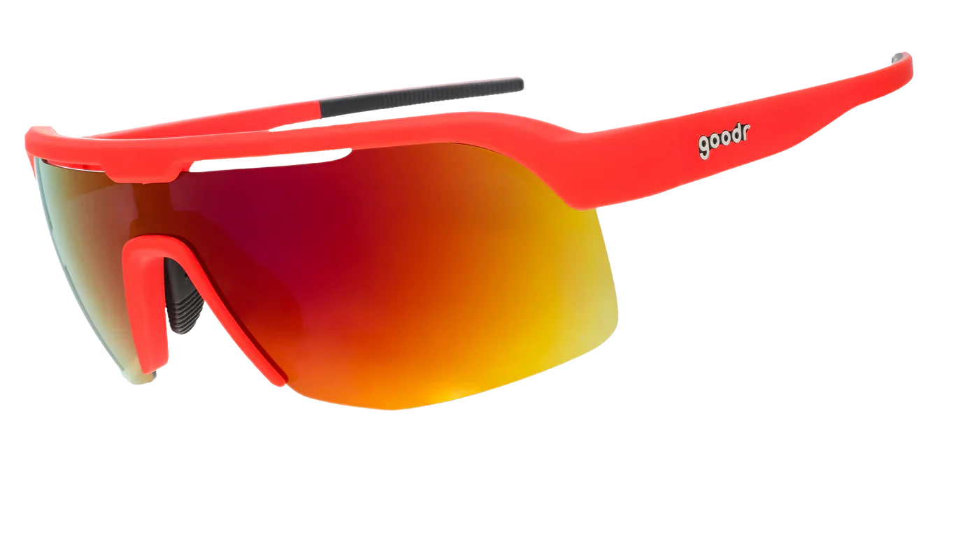 Goodr Bolt G's Sunglasses Dante's Shin Splint Inferno
