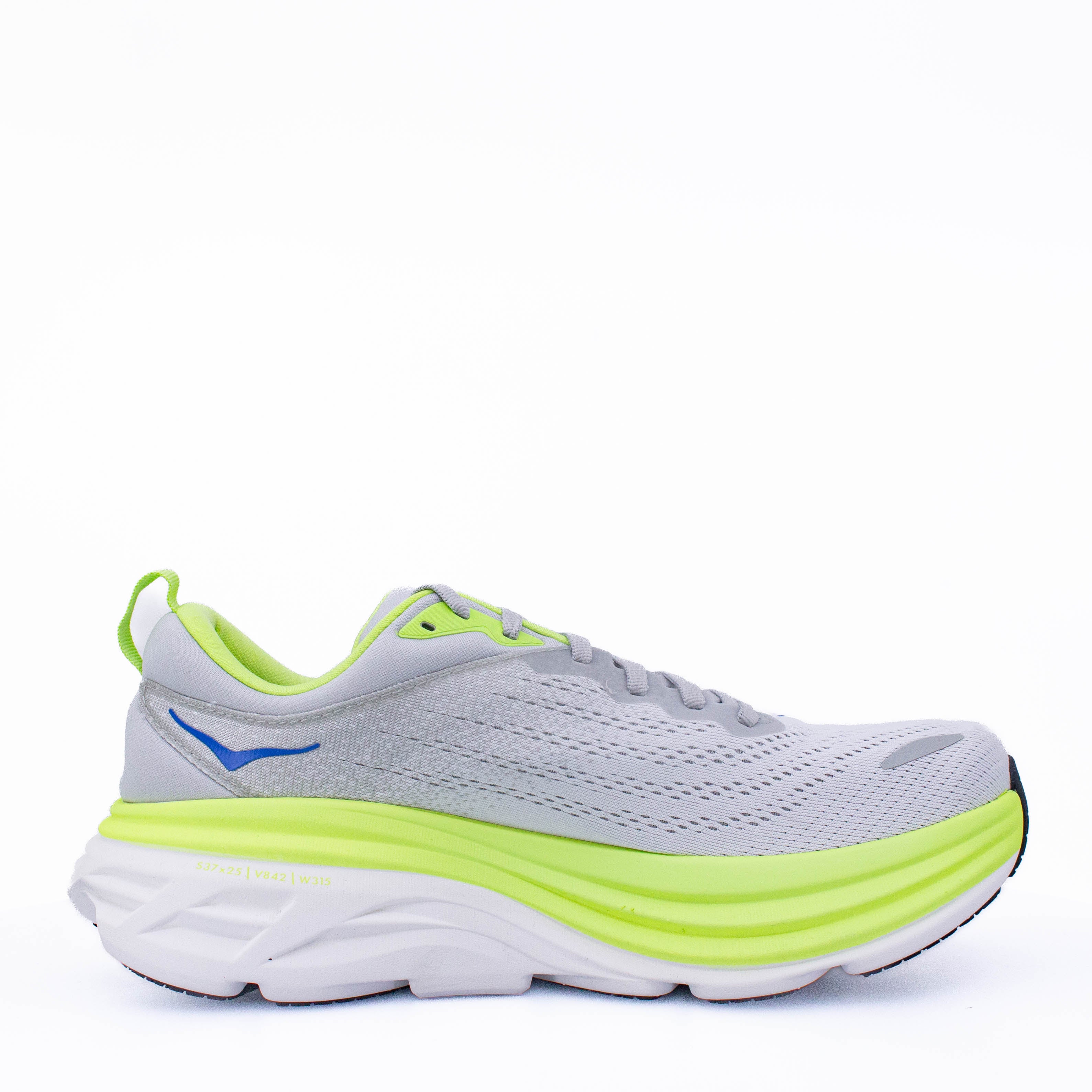 Hoka Bondi 8 (D Standard) Mens Stardust/Lettuce - Image 3