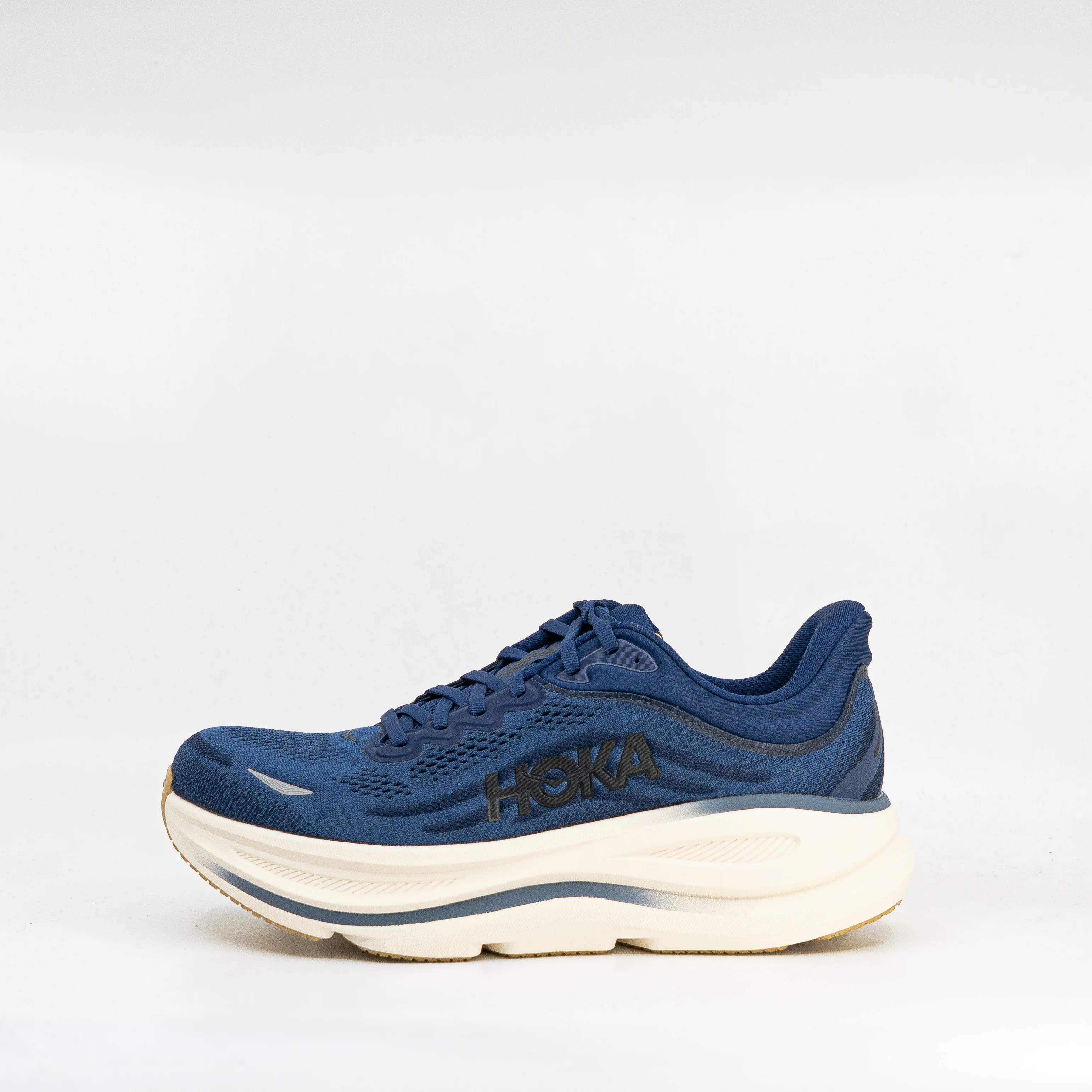 Hoka Bondi 9 (2E Wide) Mens Midnight Blue/Varisty Navy - Image 2
