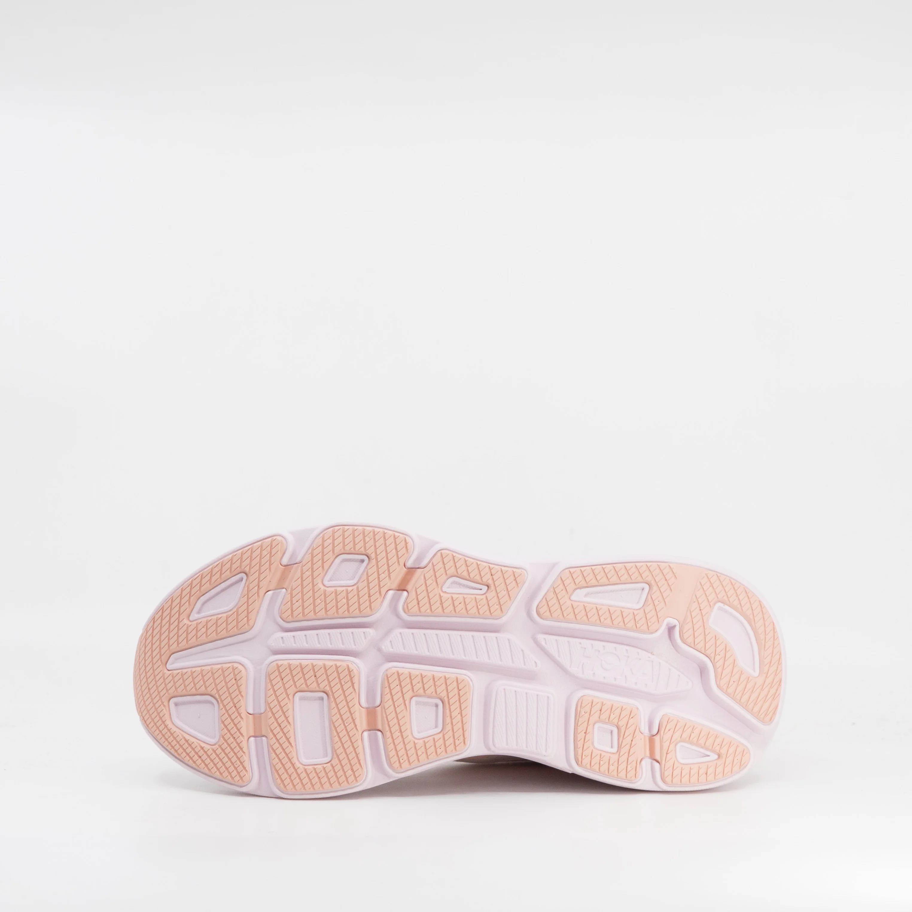 Hoka Bondi 9 (B Standard) Womens Lilac Cream/Tangerine Glow - Image 4