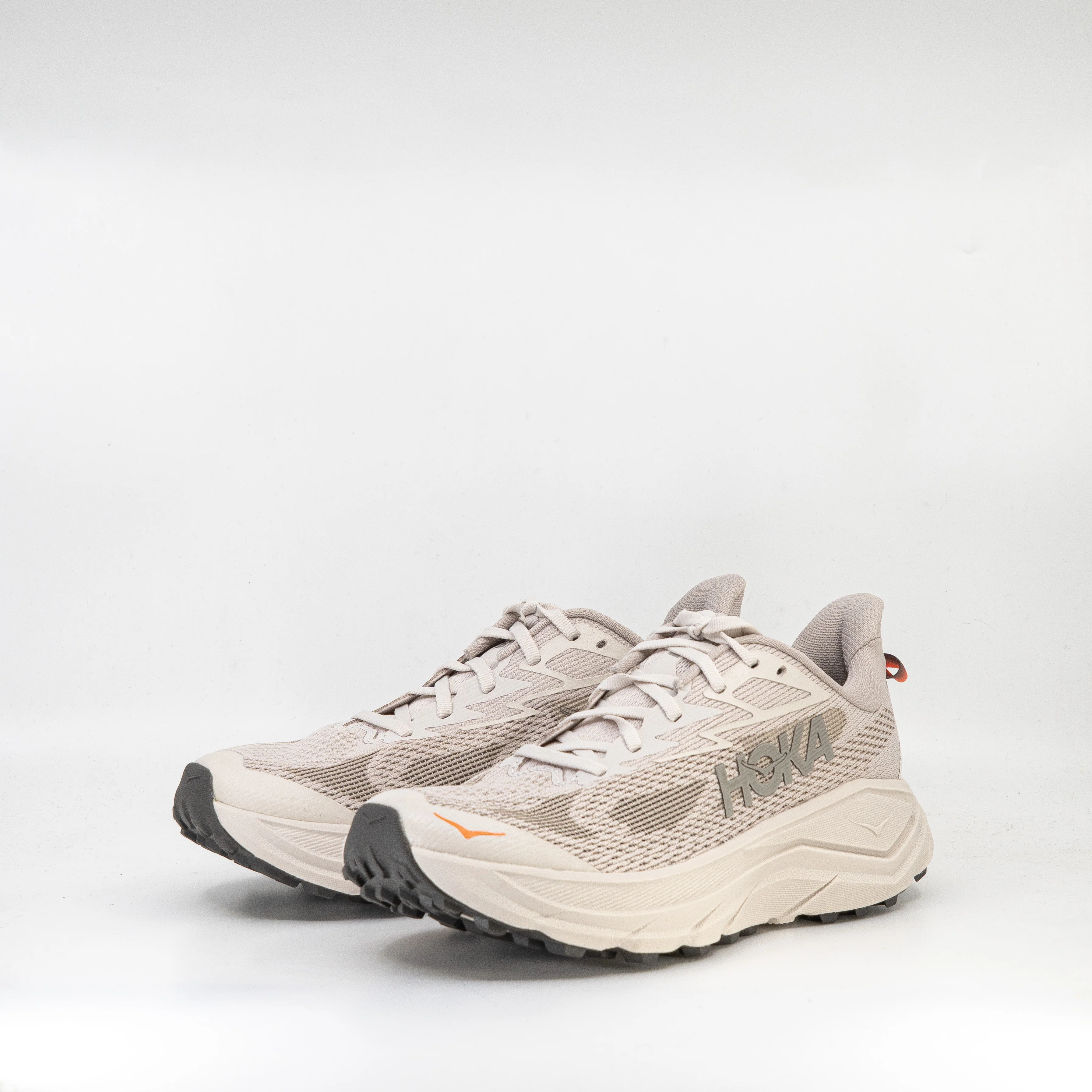 Hoka Challenger 8 (D Wide) Womens Stucco/Asphalt Grey
