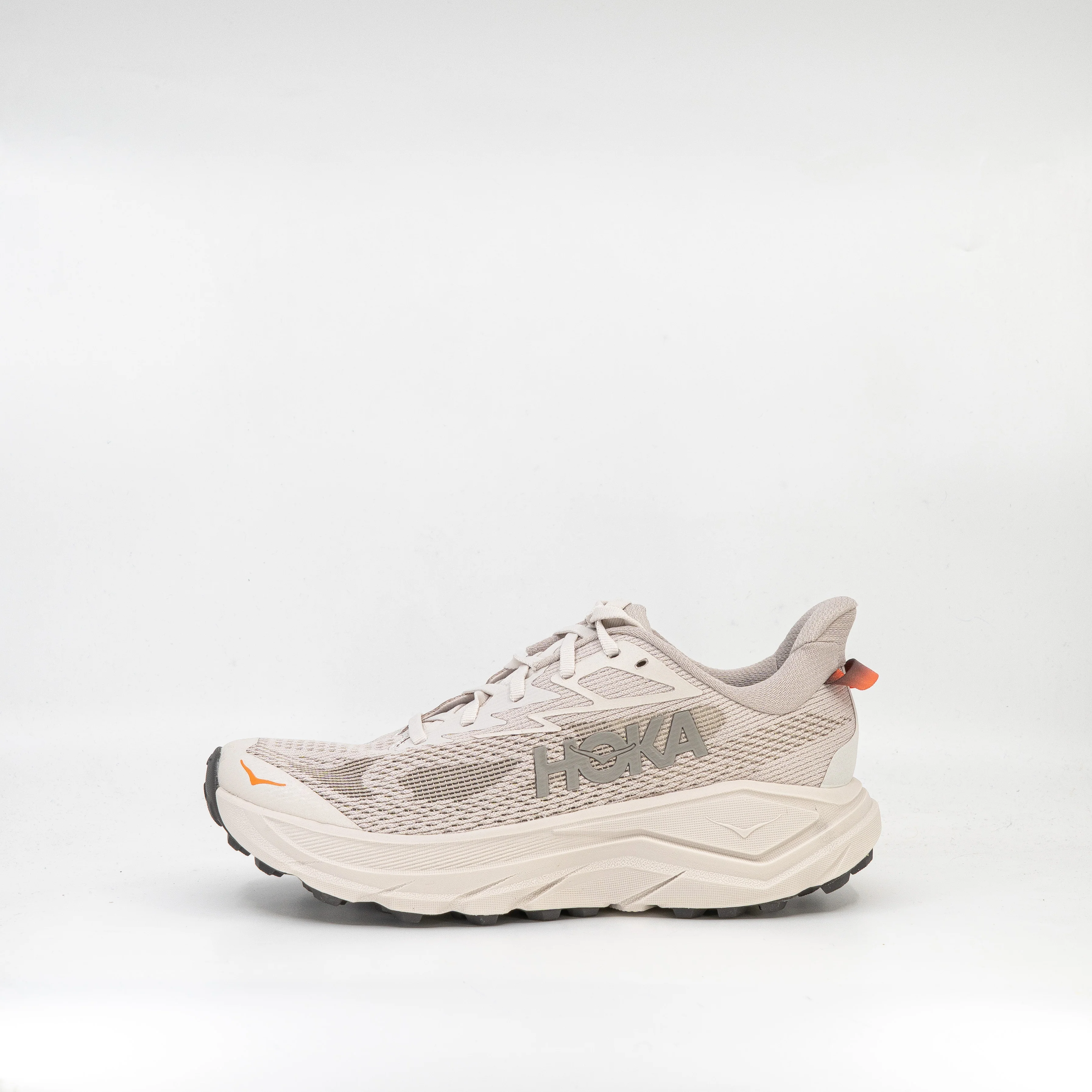 Hoka Challenger 8 (D Wide) Womens Stucco/Asphalt Grey - Image 2
