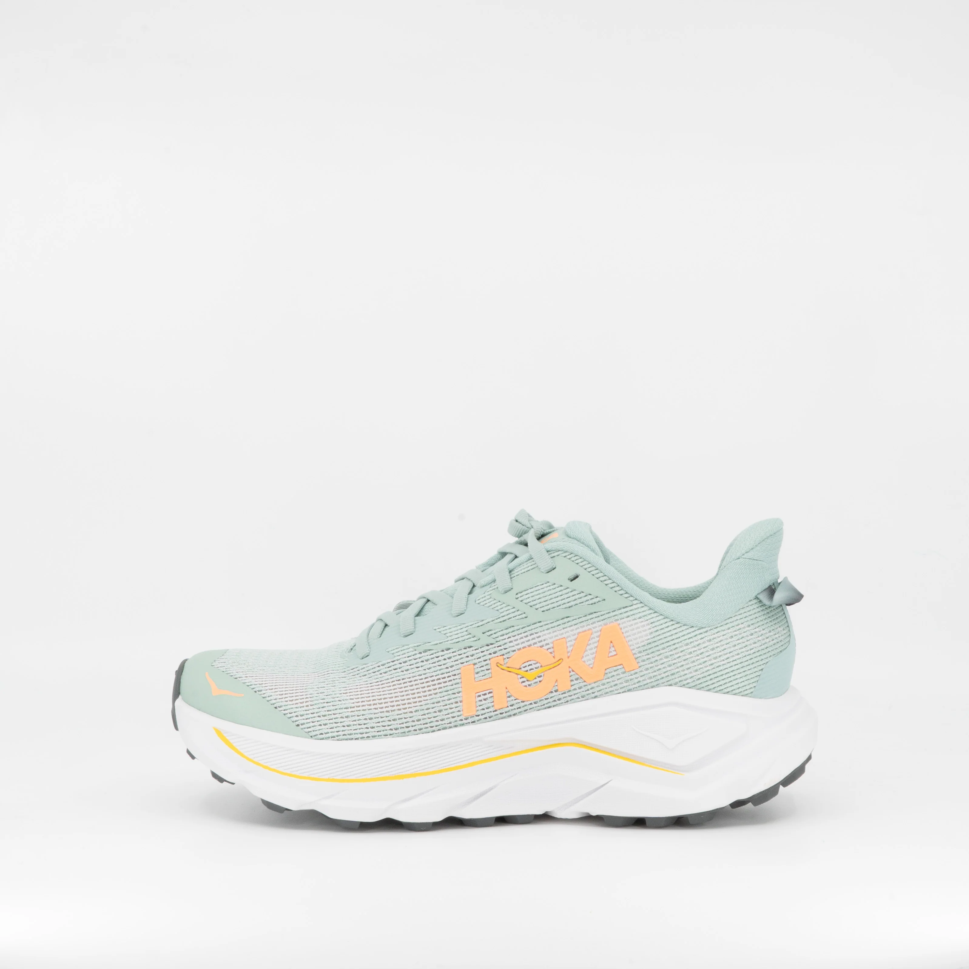 Hoka Challenger 8 (D Wide) Womens Jade/Cosmic Grey - Image 2